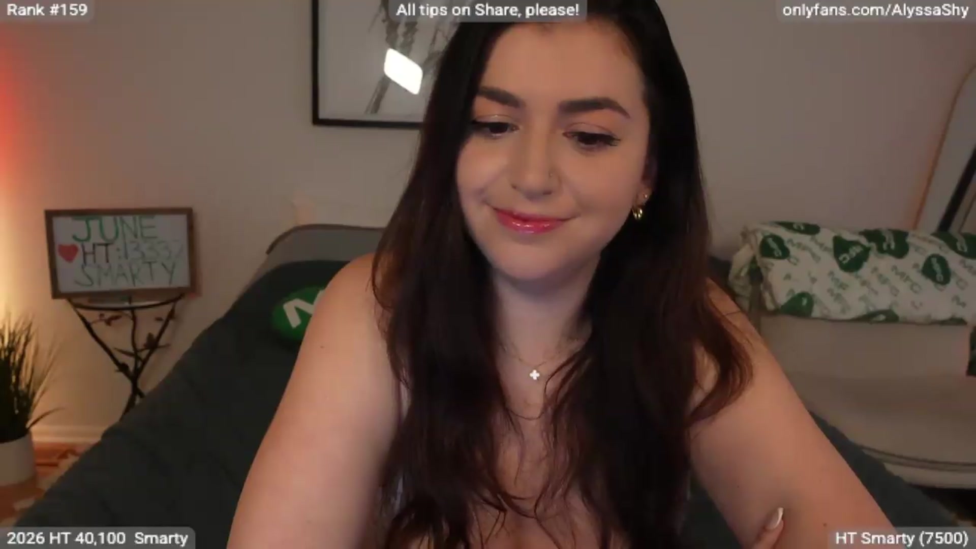 Gallery image thumbnail from AlyssaShy's myfreecams stream on, 06/18/2026, 22:56 image 16 of 20