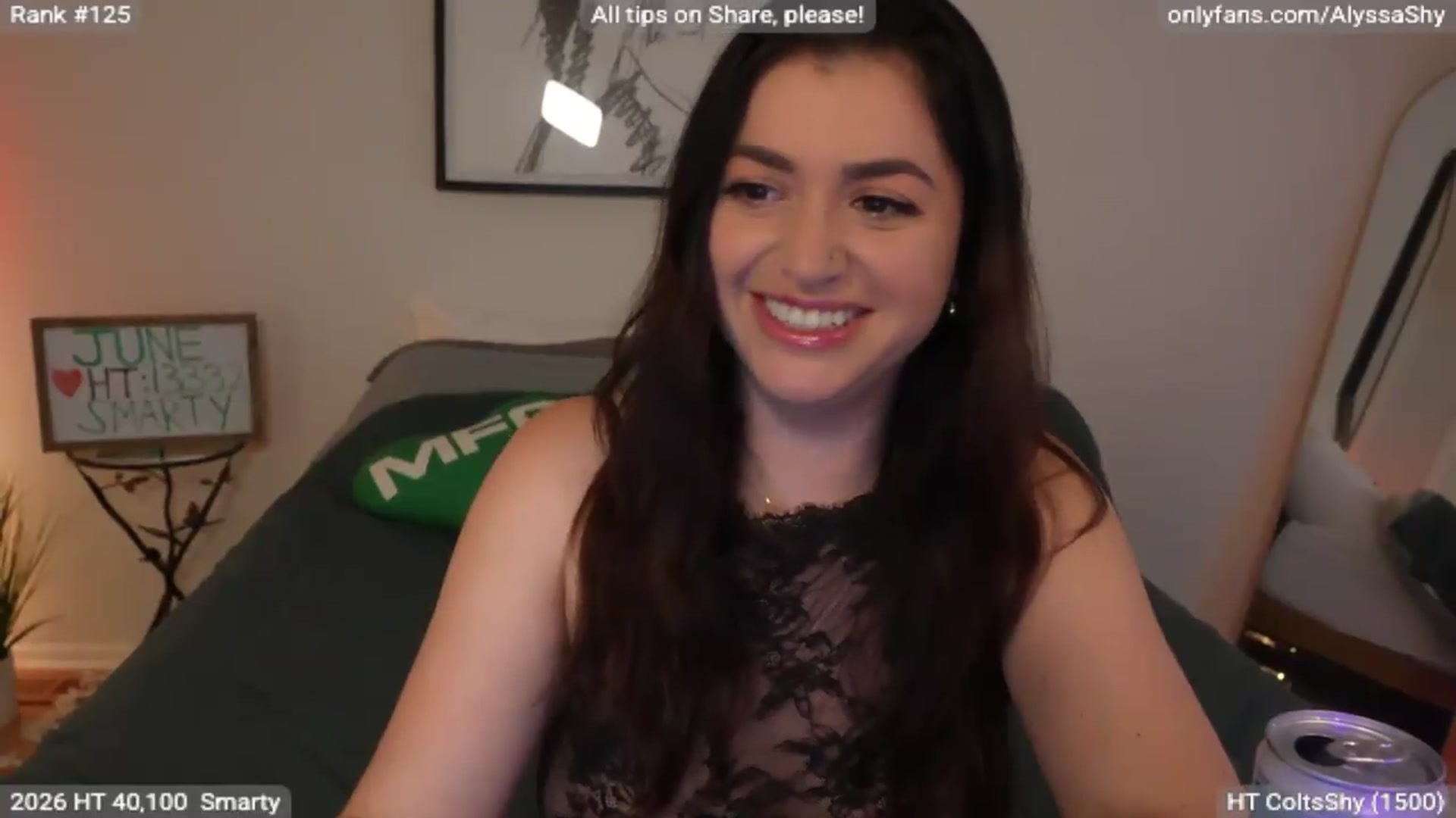 Gallery image thumbnail from AlyssaShy's myfreecams stream on, 06/20/2026, 24:03 image 4 of 20