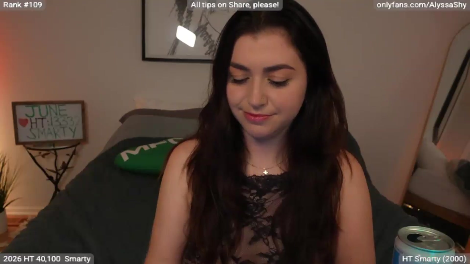 Gallery image thumbnail from AlyssaShy's myfreecams stream on, 06/20/2026, 24:03 image 20 of 20