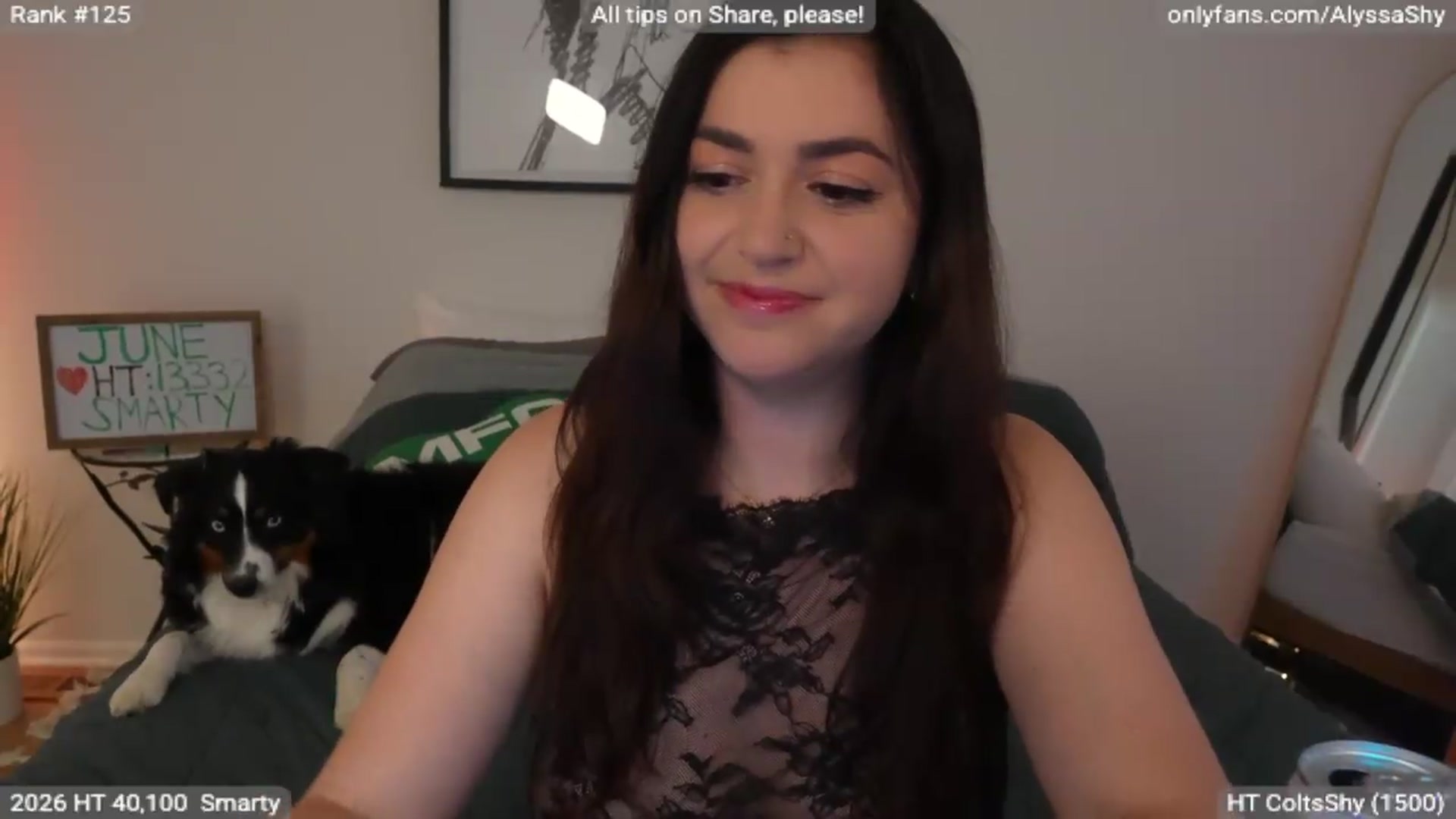 Gallery image thumbnail from AlyssaShy's myfreecams stream on, 06/20/2026, 24:03 image 3 of 20