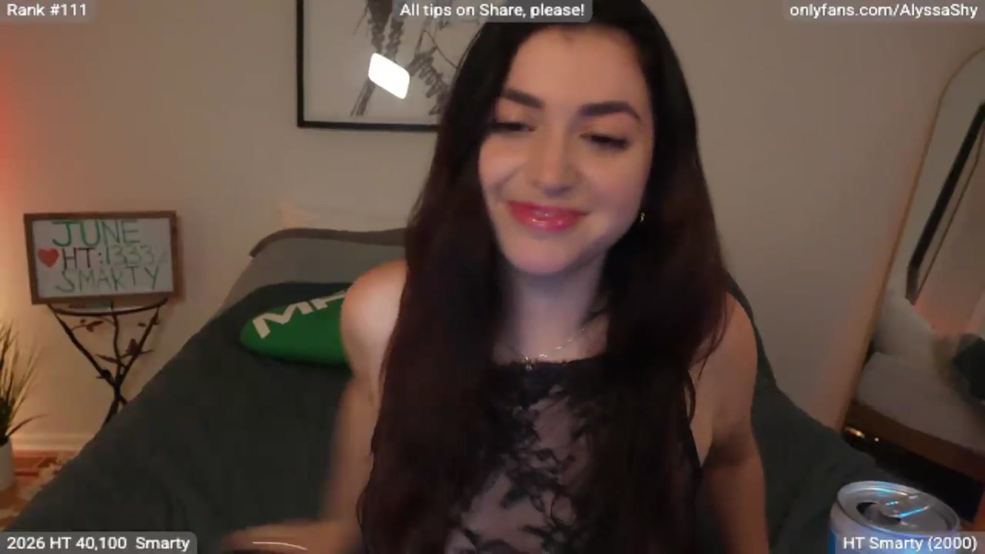 Gallery image thumbnail from AlyssaShy's myfreecams stream on, 06/20/2026, 24:03 image 17 of 20