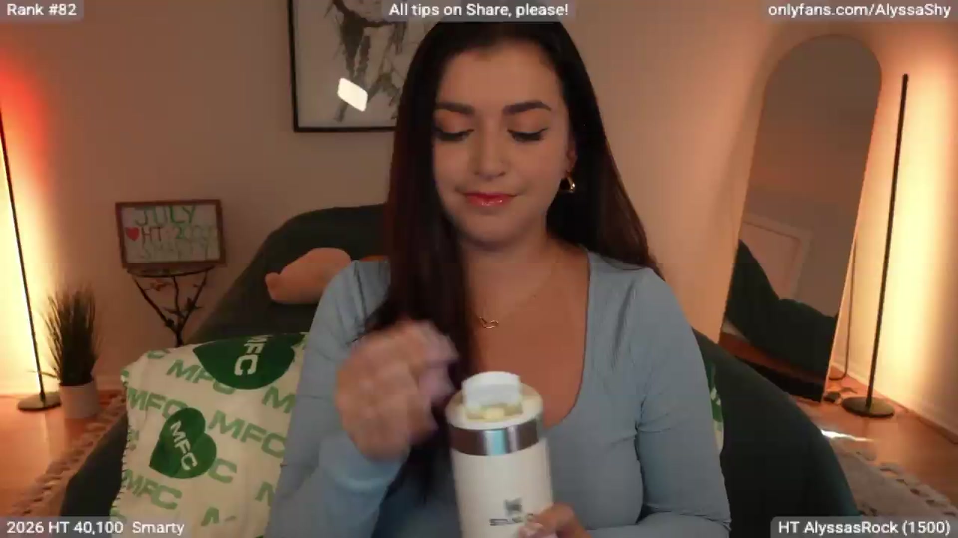 Gallery image thumbnail from AlyssaShy's myfreecams stream on, 07/22/2026, 22:36 image 7 of 20