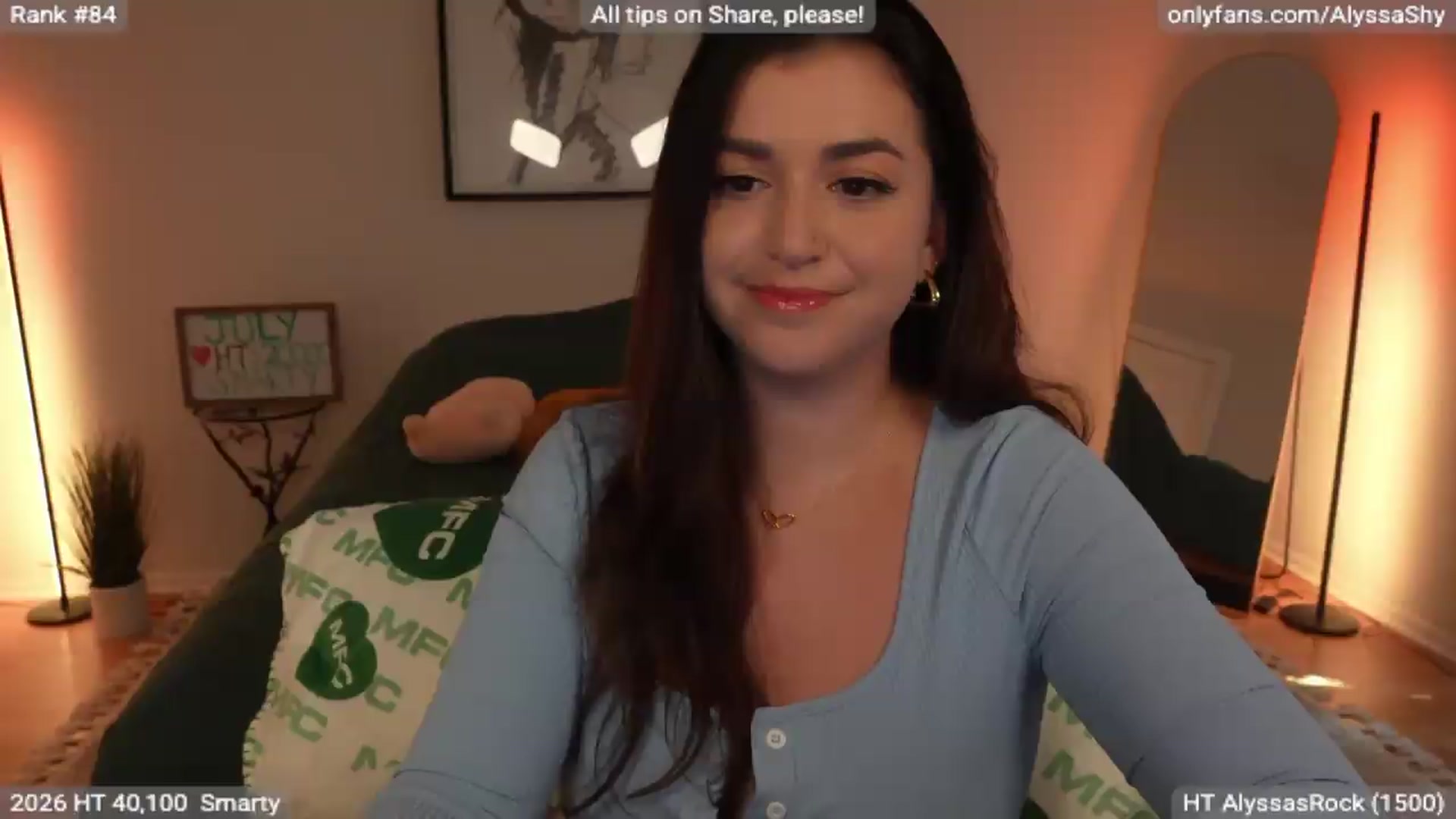 Gallery image thumbnail from AlyssaShy's myfreecams stream on, 07/22/2026, 22:36 image 3 of 20