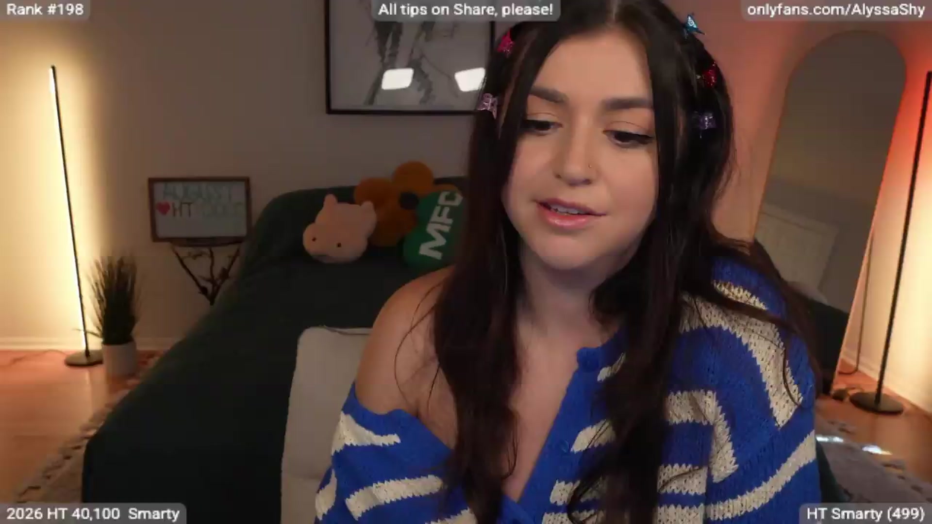 Gallery image thumbnail from AlyssaShy's myfreecams stream on, 08/07/2026, 24:10 image 1 of 20