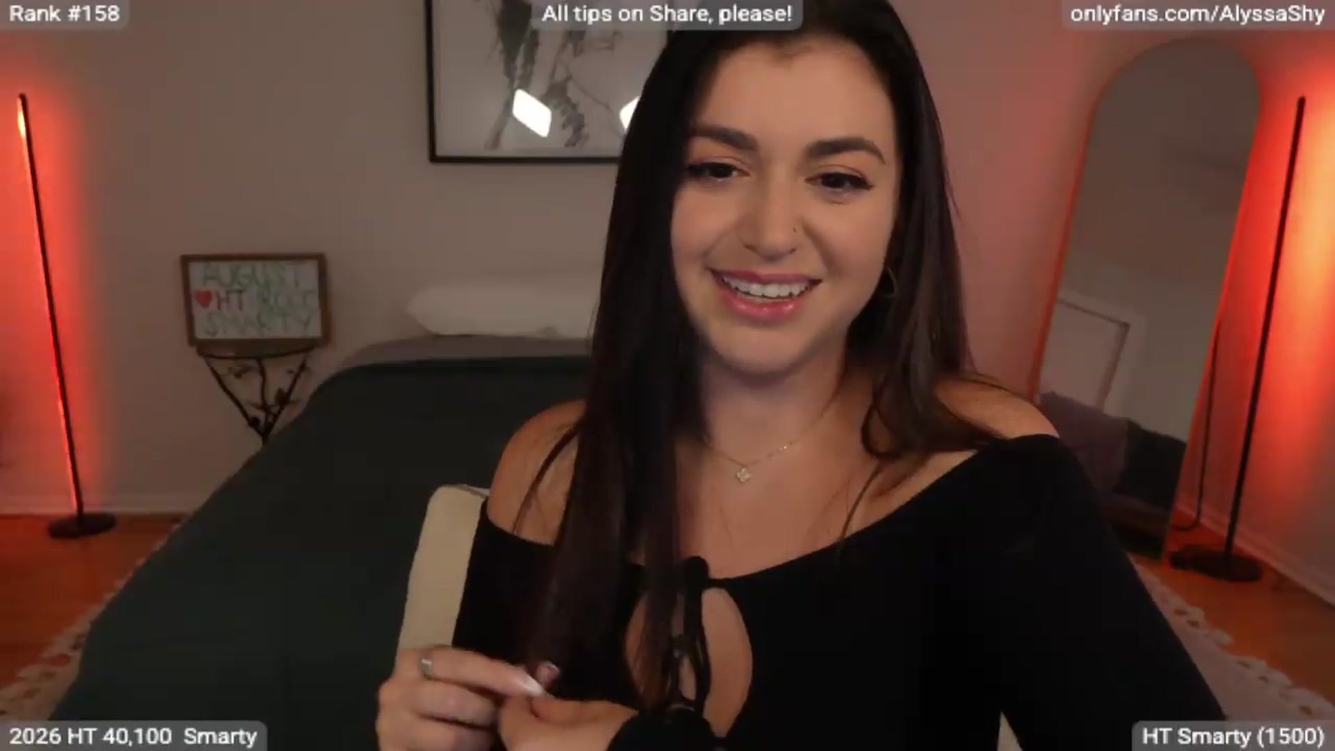 Gallery image thumbnail from AlyssaShy's myfreecams stream on, 08/19/2026, 23:38 image 6 of 20
