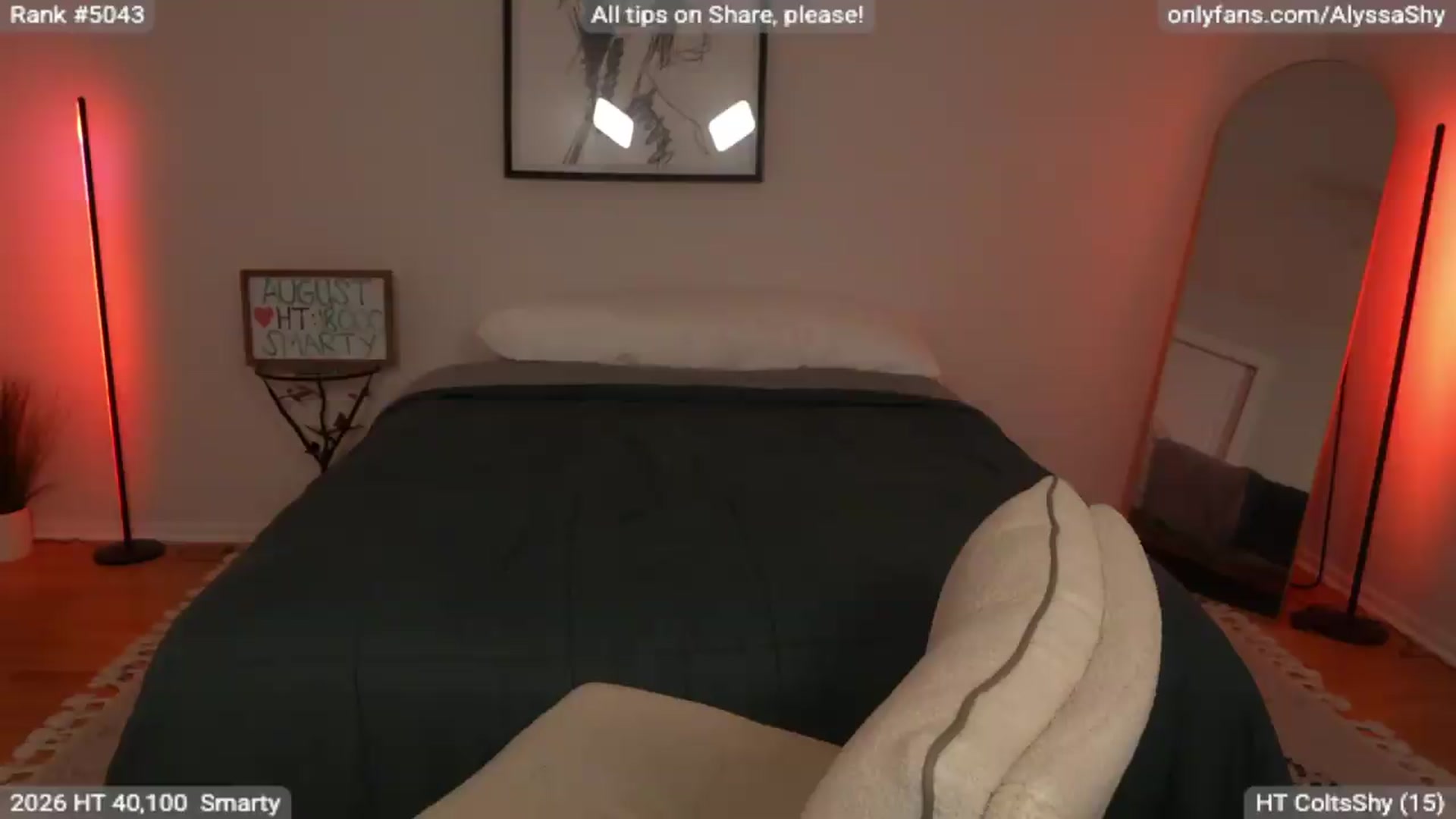 Gallery image thumbnail from AlyssaShy's myfreecams stream on, 09/02/2026, 22:19 image 2 of 20