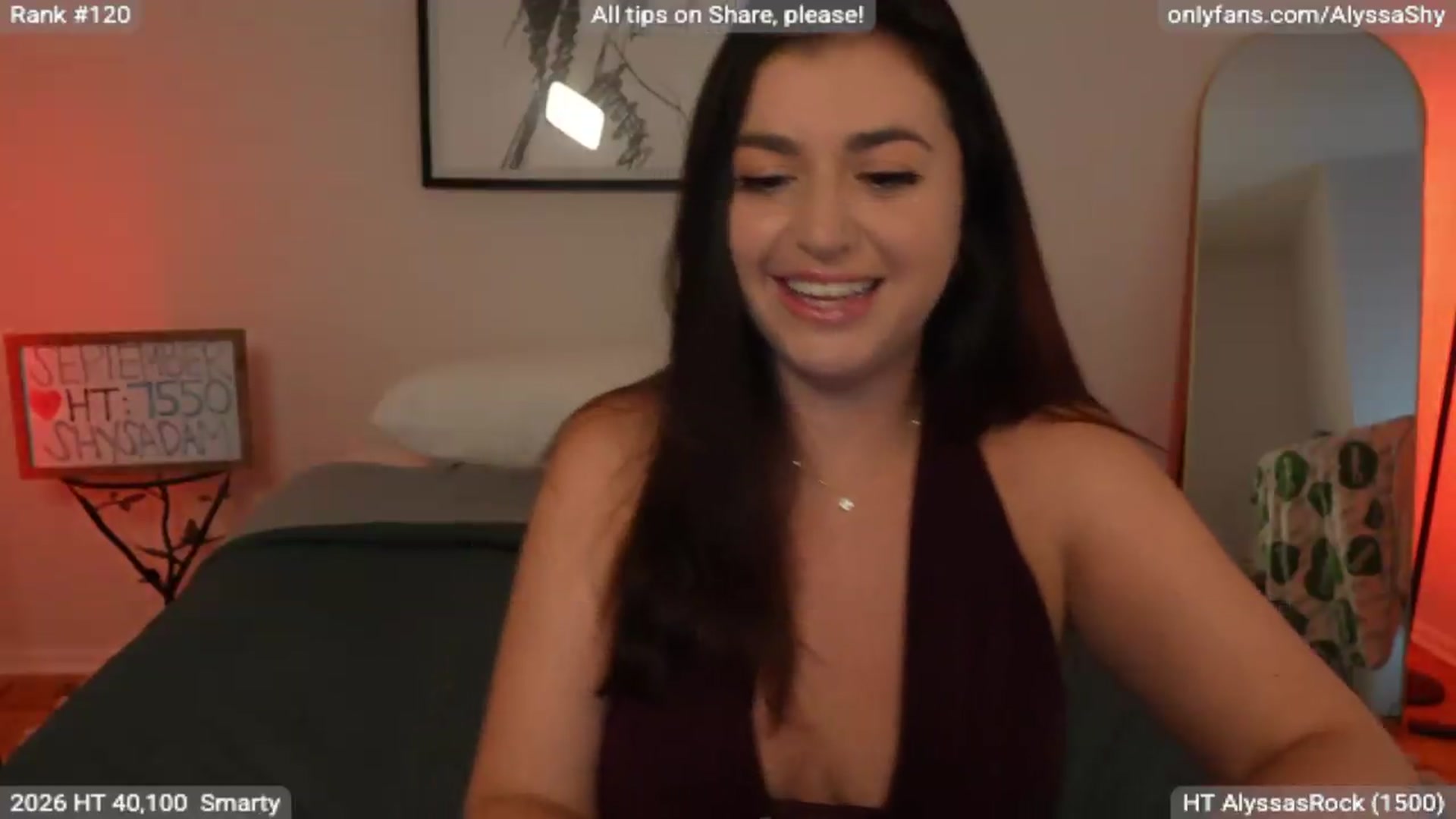 Gallery image thumbnail from AlyssaShy's myfreecams stream on, 09/04/2026, 23:07 image 7 of 20