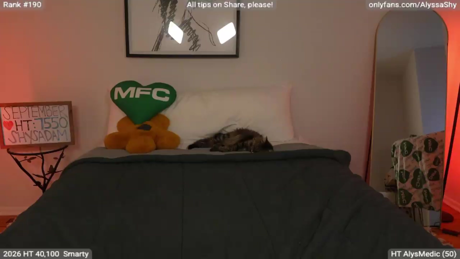 Gallery image thumbnail from AlyssaShy's myfreecams stream on, 09/10/2026, 22:38 image 6 of 20