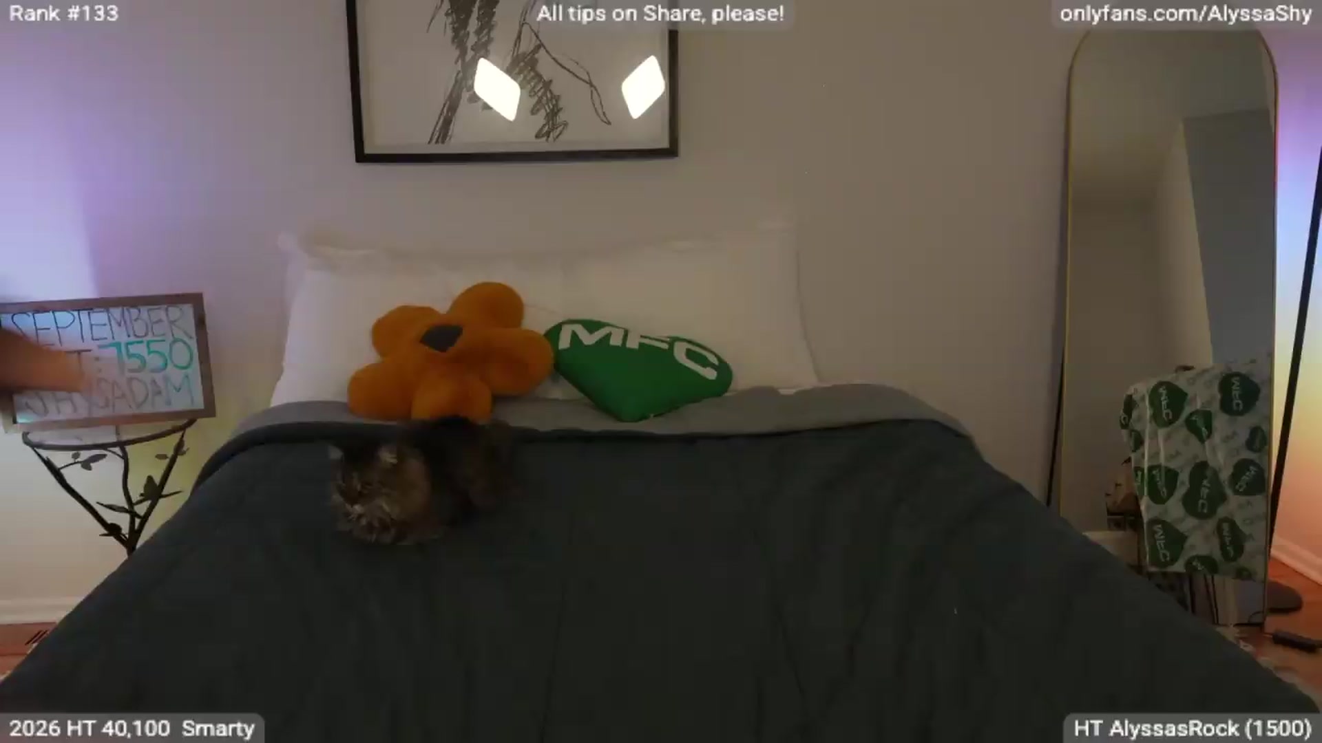 Gallery image thumbnail from AlyssaShy's myfreecams stream on, 09/12/2026, 22:45 image 17 of 20