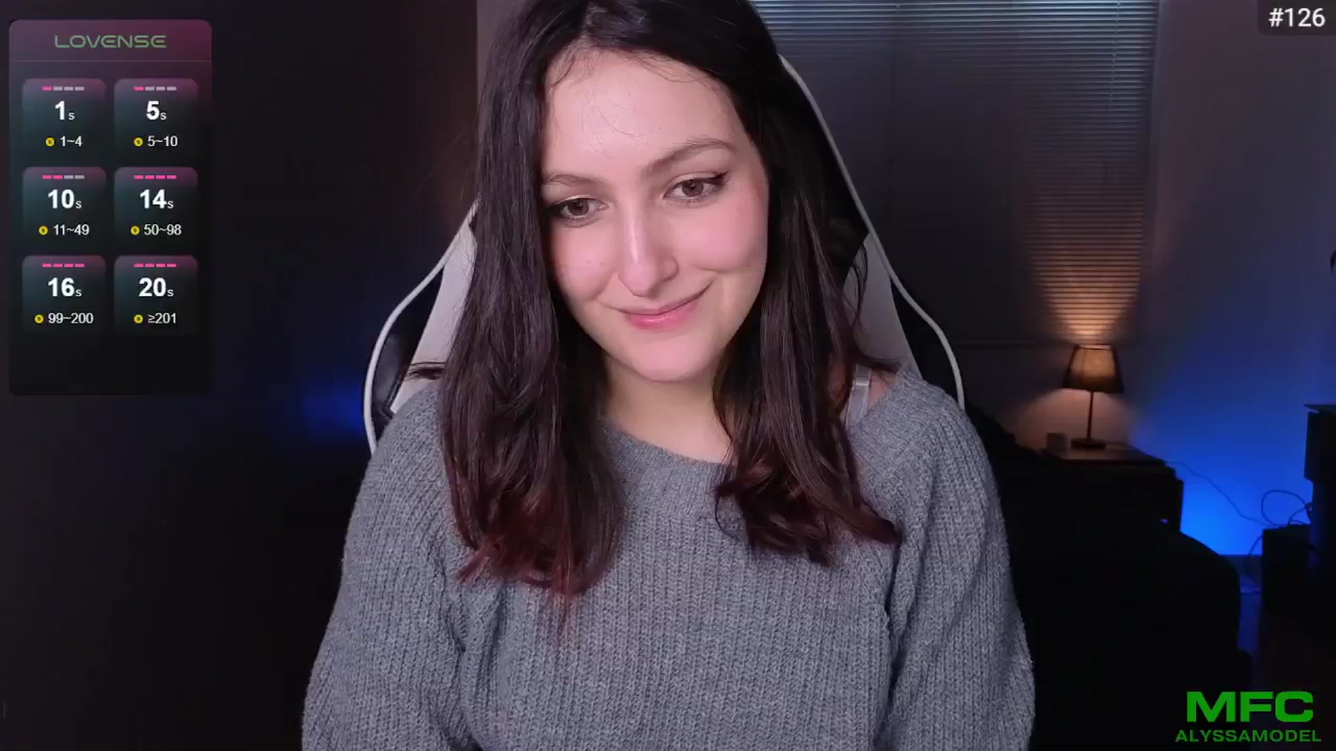 Gallery image thumbnail from Alyssamodel's myfreecams stream on, 06/08/2024, 17:47 image 2 of 20
