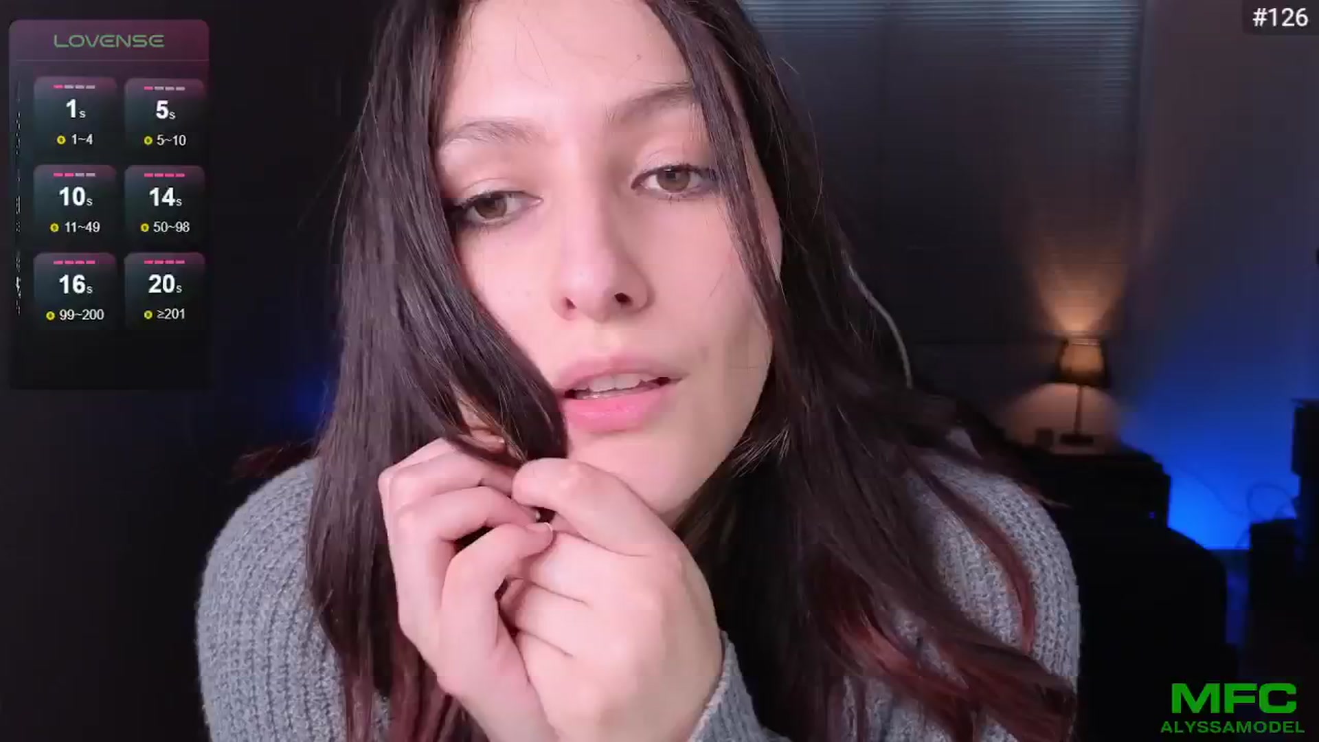 Gallery image thumbnail from Alyssamodel's myfreecams stream on, 06/08/2024, 17:47 image 1 of 20