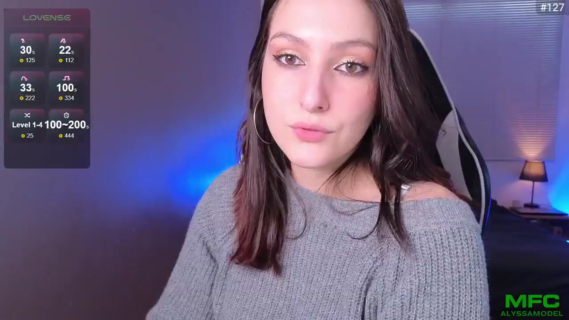 Gallery image thumbnail from Alyssamodel's myfreecams stream on, 06/08/2024, 19:49 image 1 of 20