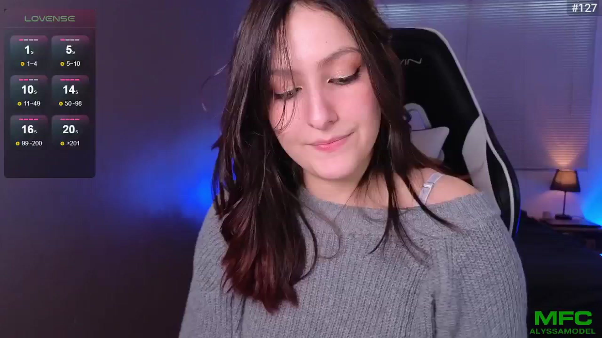 Gallery image thumbnail from Alyssamodel's myfreecams stream on, 06/08/2024, 19:49 image 2 of 20