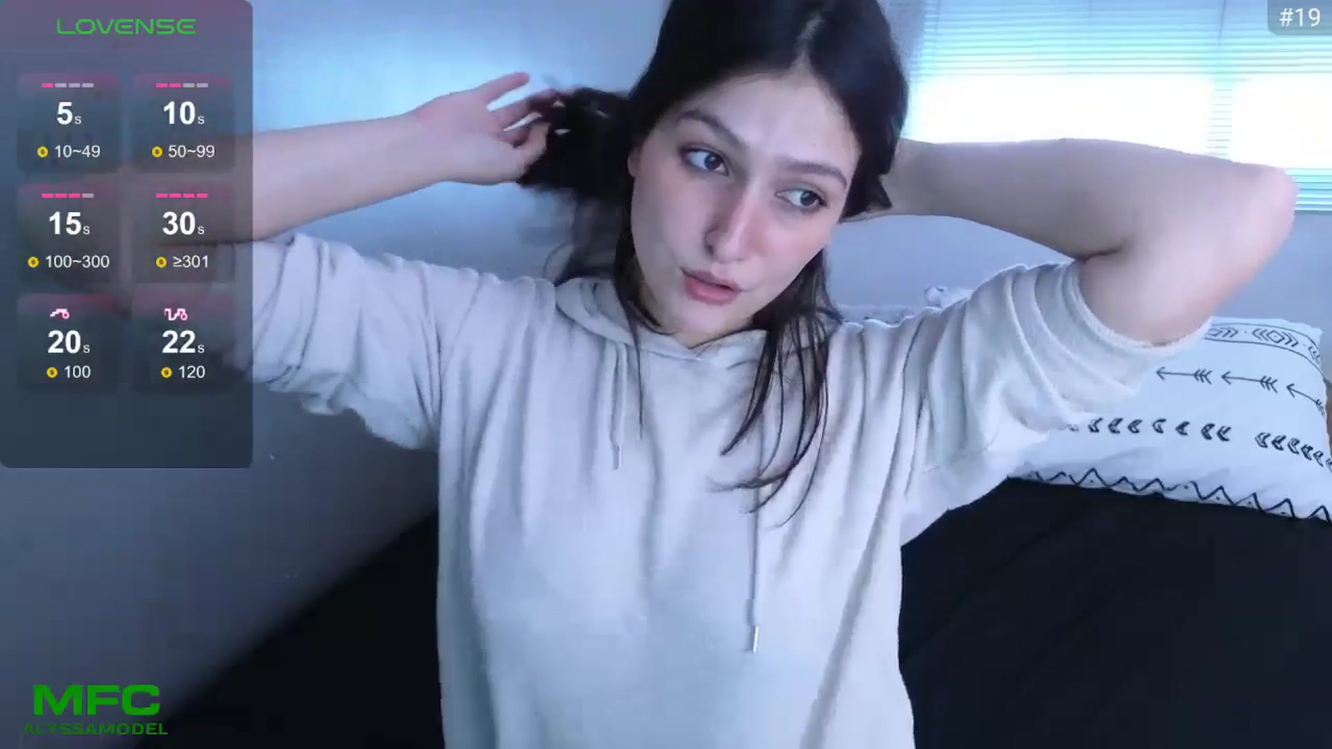 Gallery image thumbnail from Alyssamodel's myfreecams stream on, 08/01/2024, 22:06 image 7 of 20