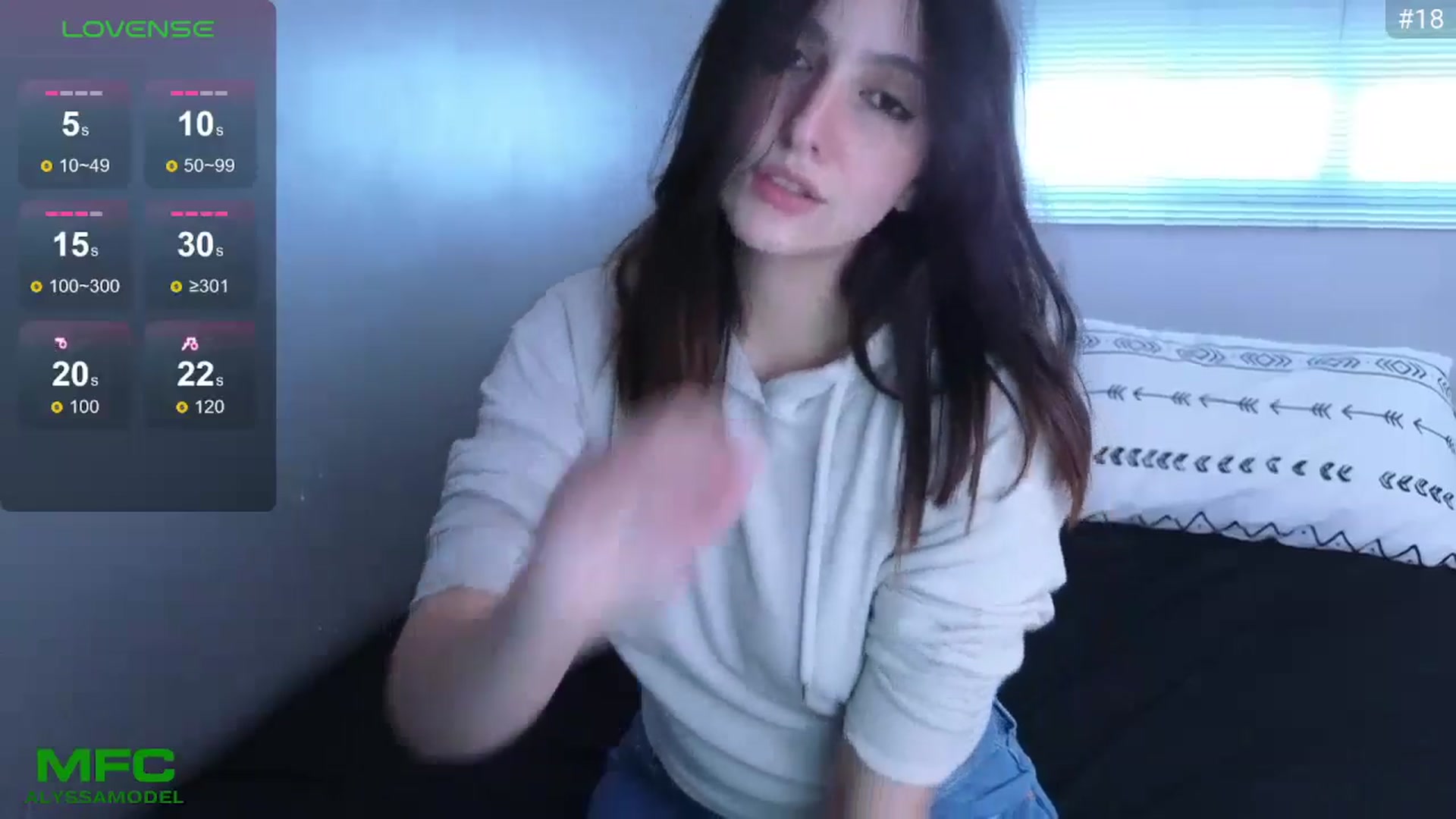 Gallery image thumbnail from Alyssamodel's myfreecams stream on, 08/01/2024, 22:06 image 2 of 20