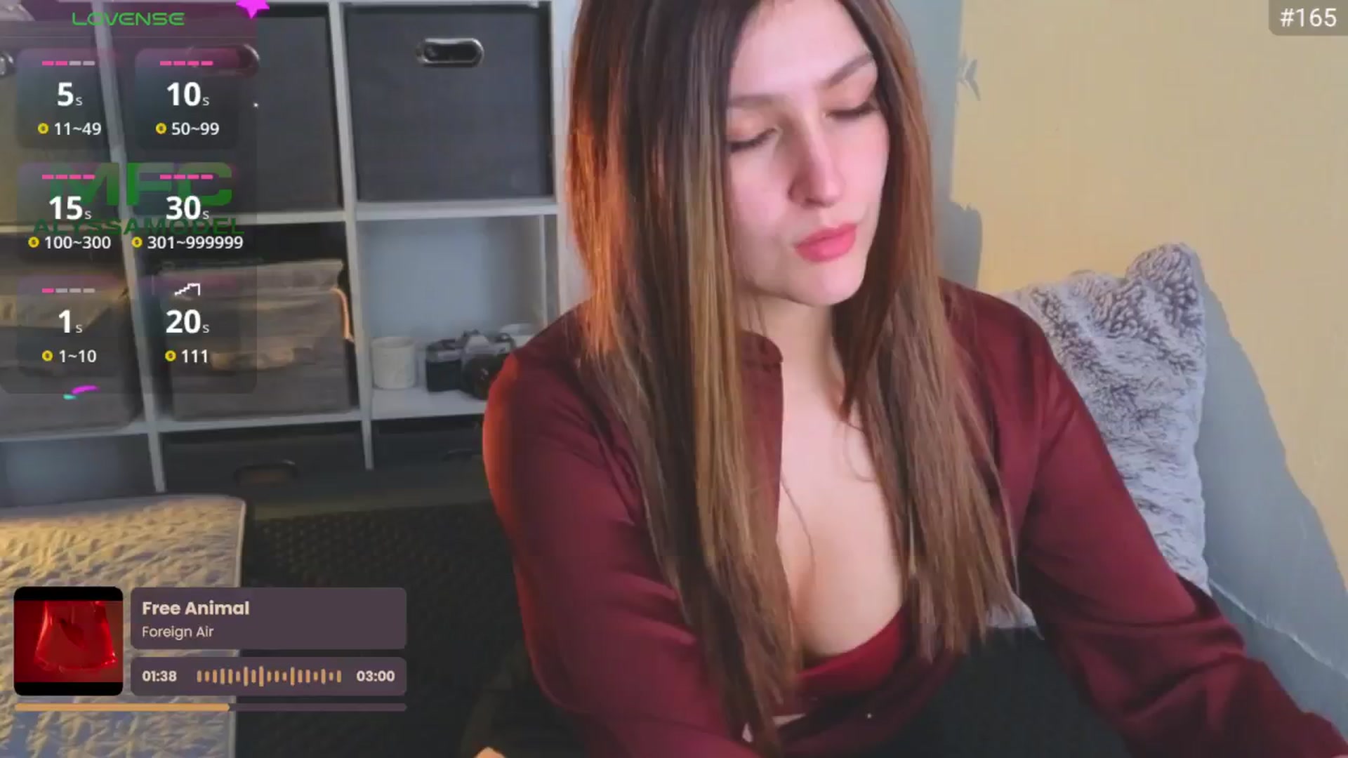 Gallery image thumbnail from Alyssamodel's myfreecams stream on, 10/05/2024, 19:41 image 15 of 20