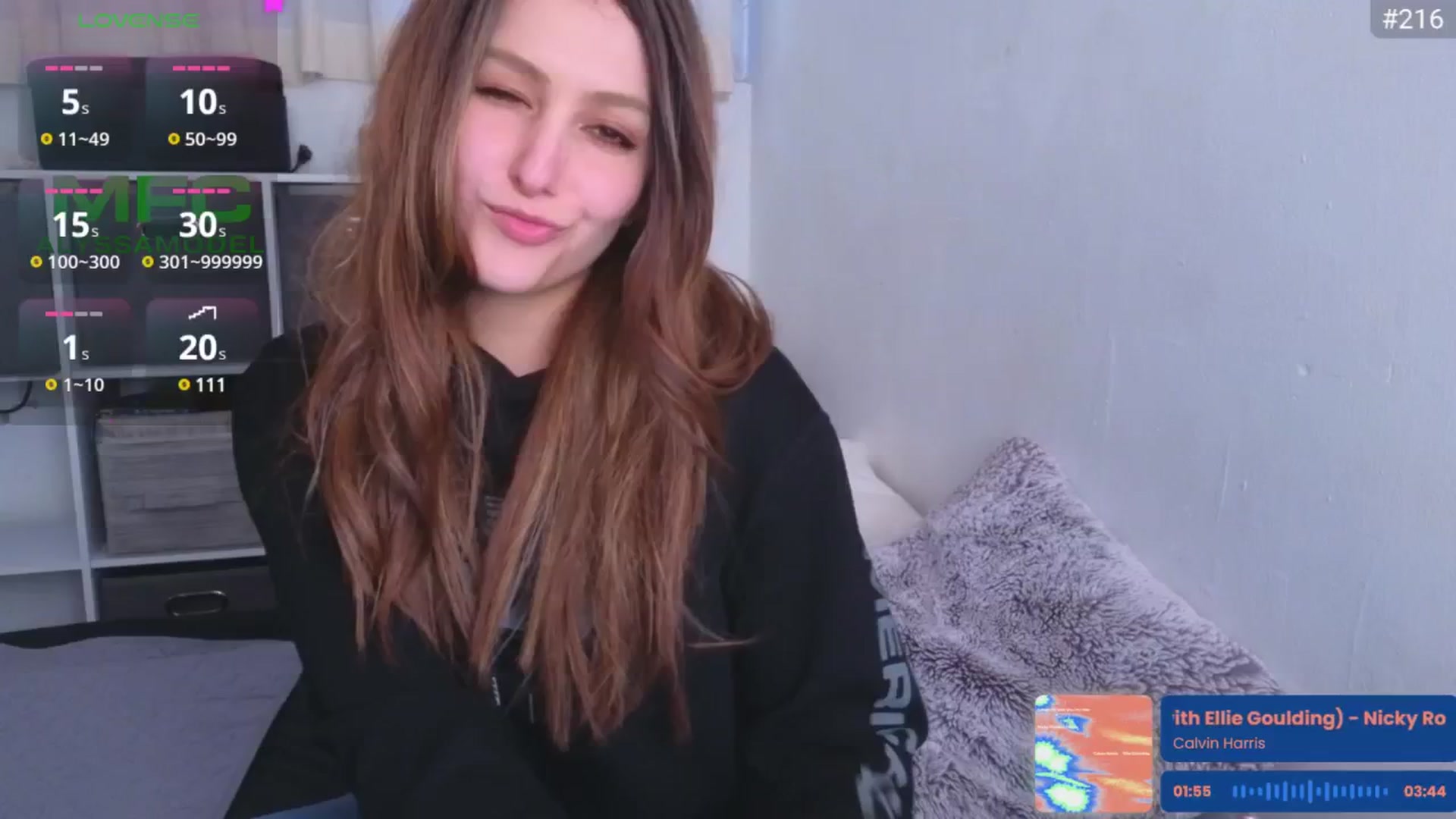 Gallery image thumbnail from Alyssamodel's myfreecams stream on, 10/08/2024, 22:58 image 1 of 20