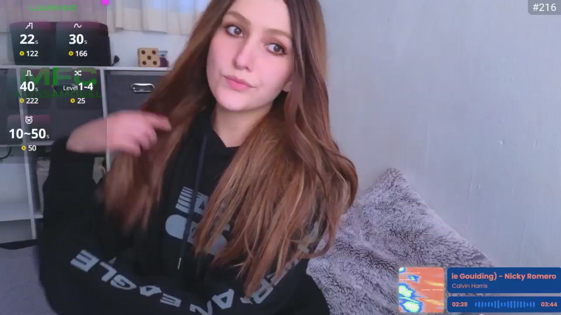 Gallery image thumbnail from Alyssamodel's myfreecams stream on, 10/08/2024, 22:58 image 2 of 20