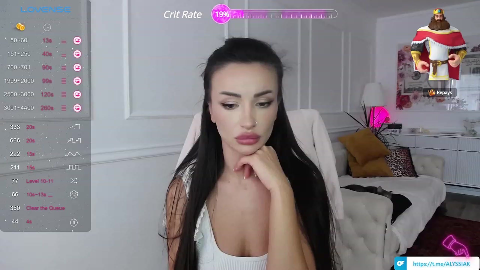 Gallery image thumbnail from AlyssiaKENT1's myfreecams stream on, 10/11/2023, 08:16 image 17 of 20