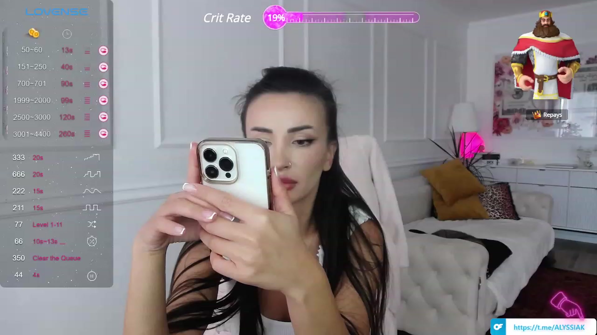 Gallery image thumbnail from AlyssiaKENT1's myfreecams stream on, 10/11/2023, 08:35 image 19 of 20