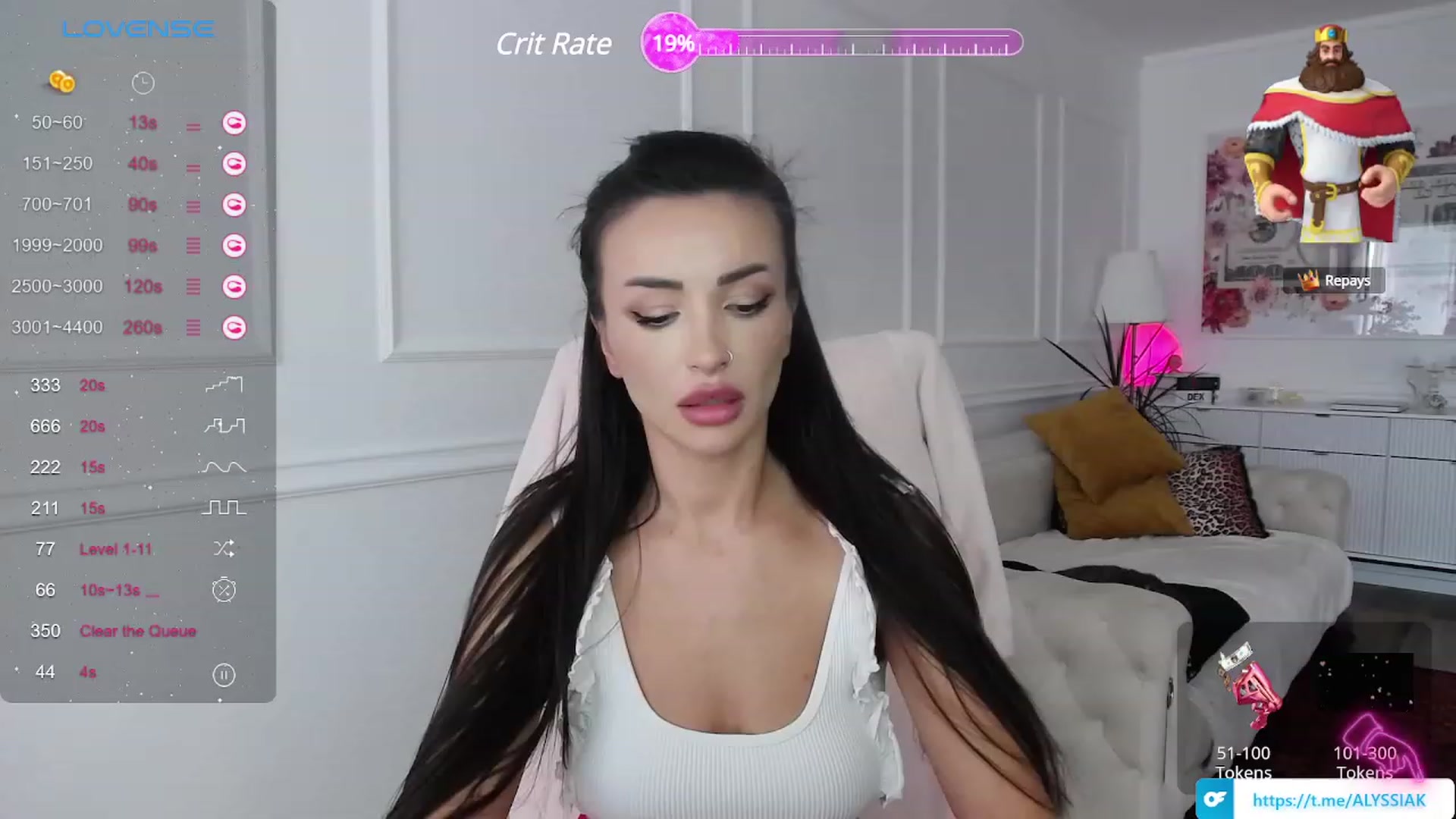 Gallery image thumbnail from AlyssiaKENT1's myfreecams stream on, 10/11/2023, 08:35 image 2 of 20