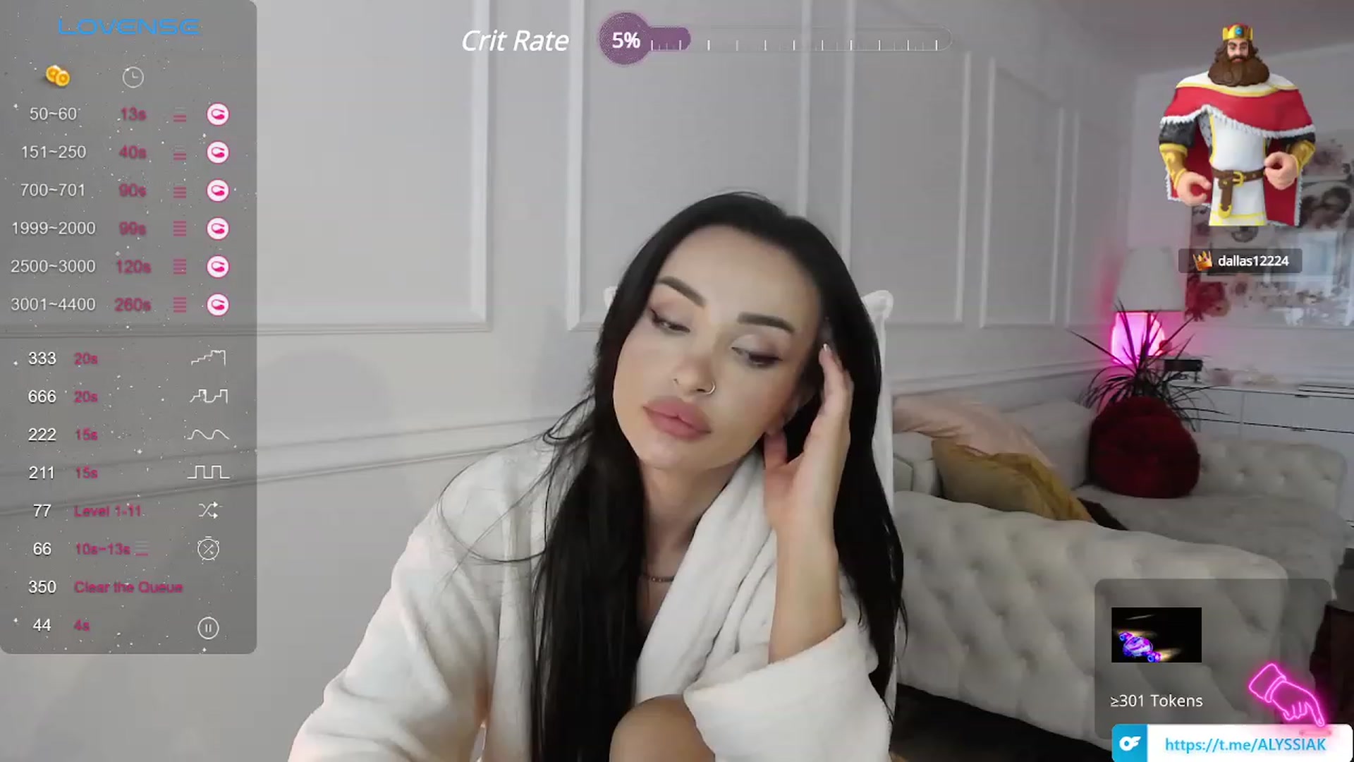 Gallery image thumbnail from AlyssiaKENT1's myfreecams stream on, 10/16/2023, 08:18 image 11 of 20