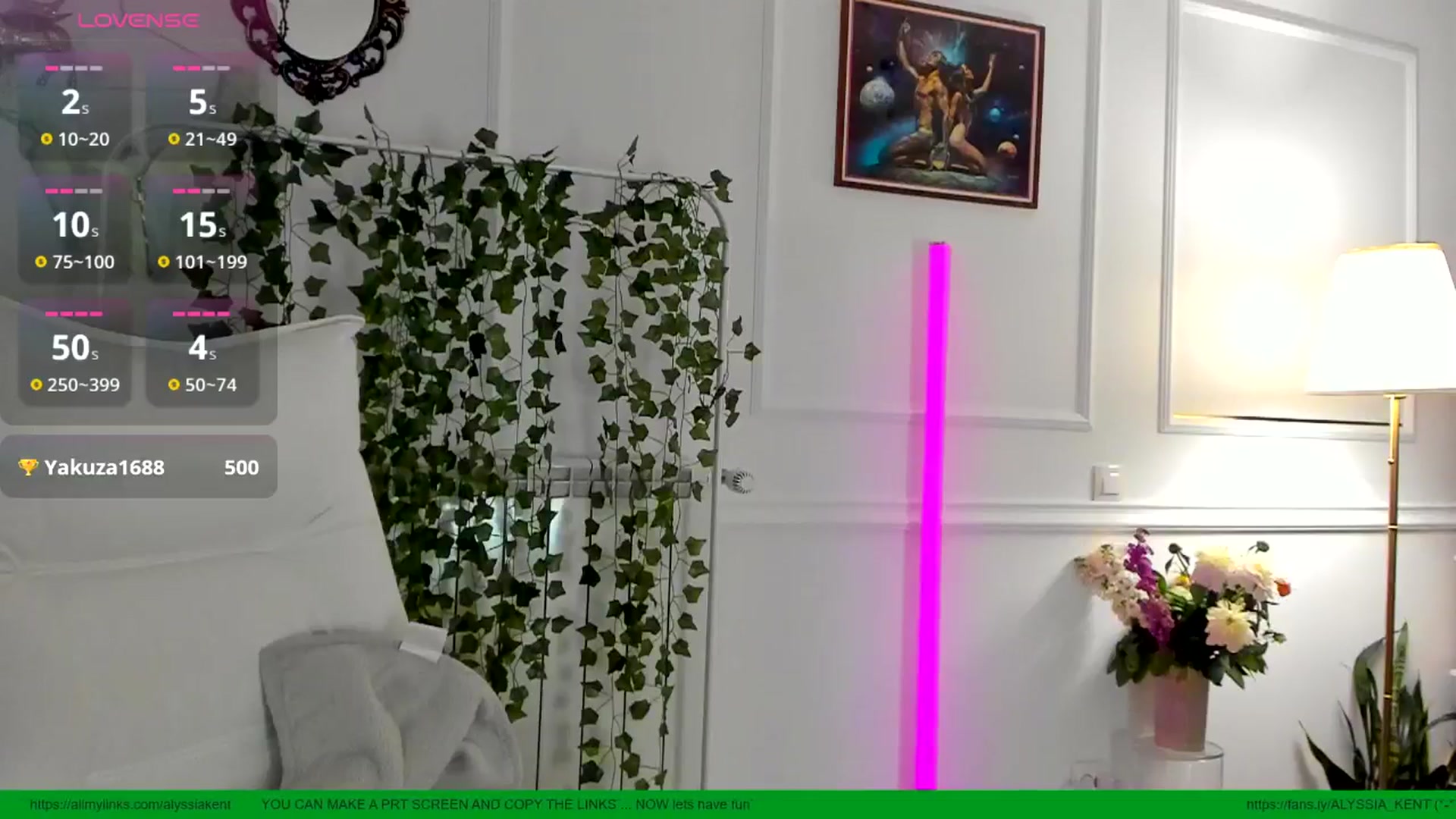 Gallery image thumbnail from AlyssiaKENT1's myfreecams stream on, 05/20/2025, 19:05 image 16 of 20