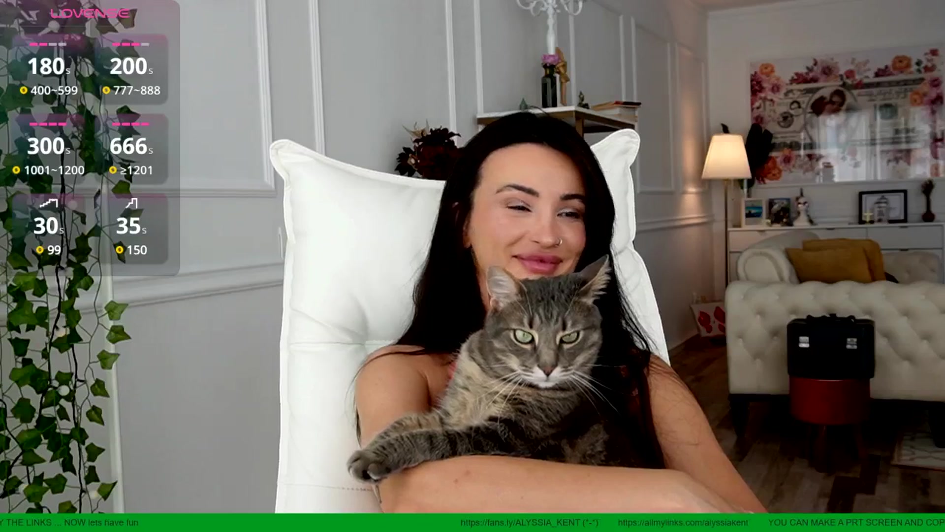 Gallery image thumbnail from AlyssiaKENT1's myfreecams stream on, 05/27/2025, 13:09 image 18 of 20