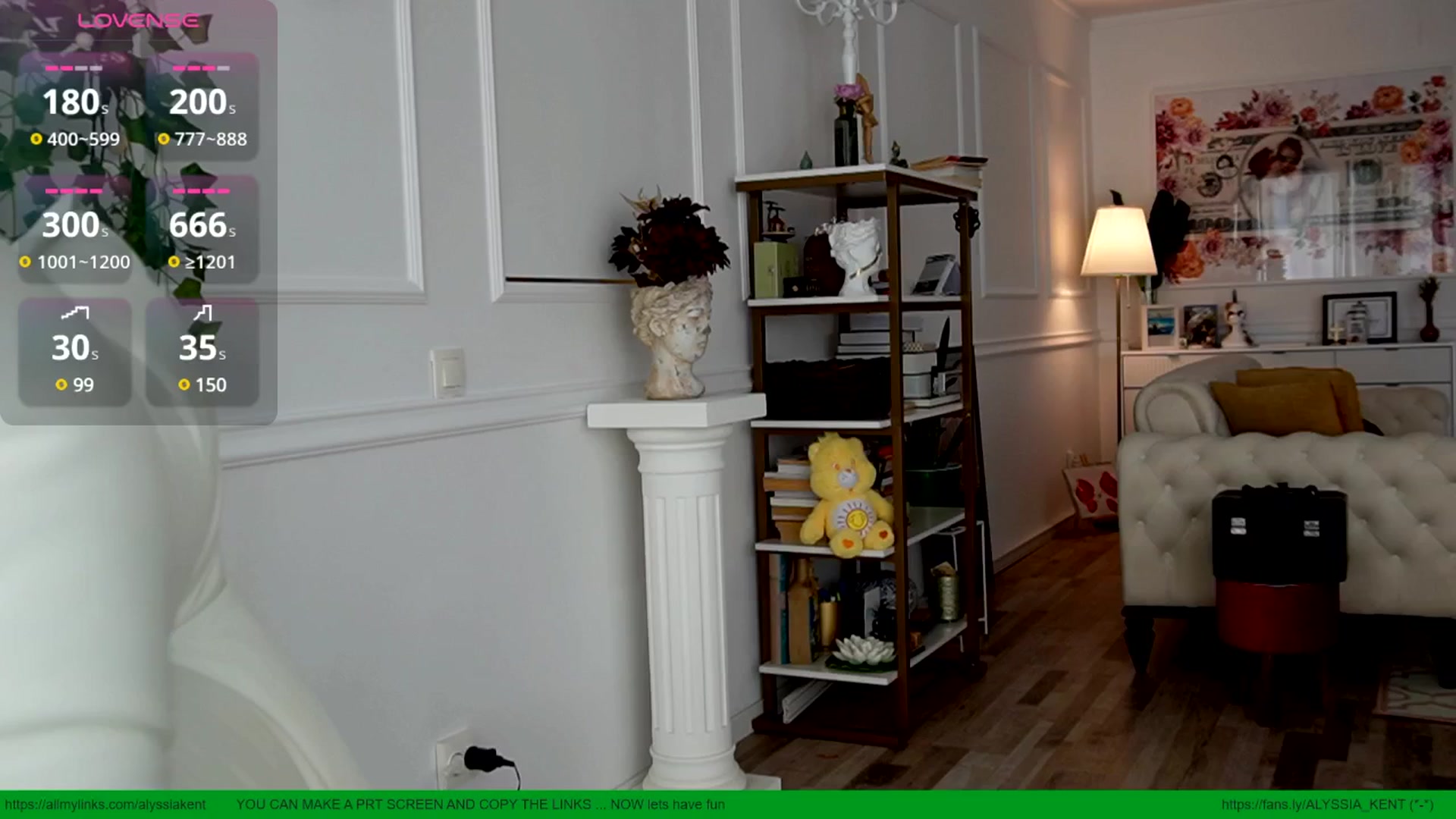 Gallery image thumbnail from AlyssiaKENT1's myfreecams stream on, 05/27/2025, 13:09 image 13 of 20