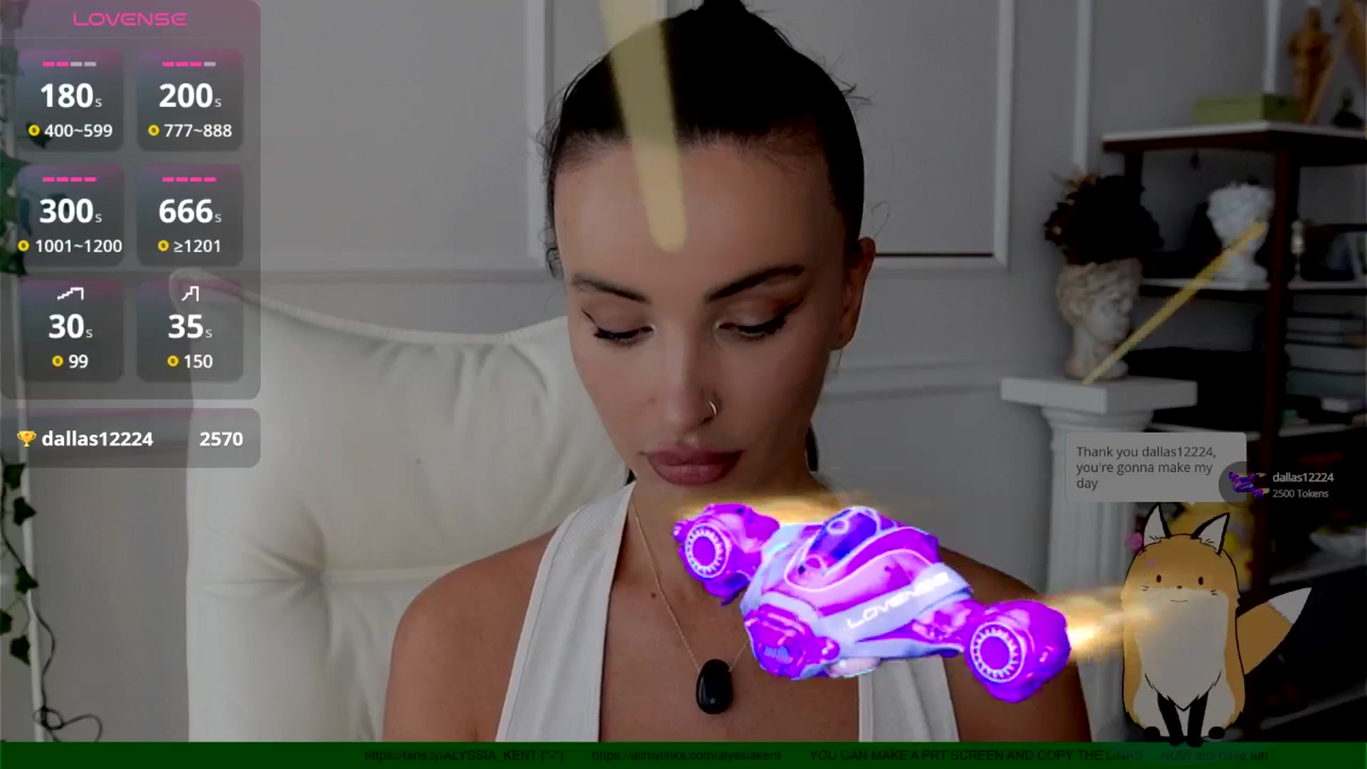Gallery image thumbnail from AlyssiaKENT1's myfreecams stream on, 06/30/2025, 17:07 image 3 of 20