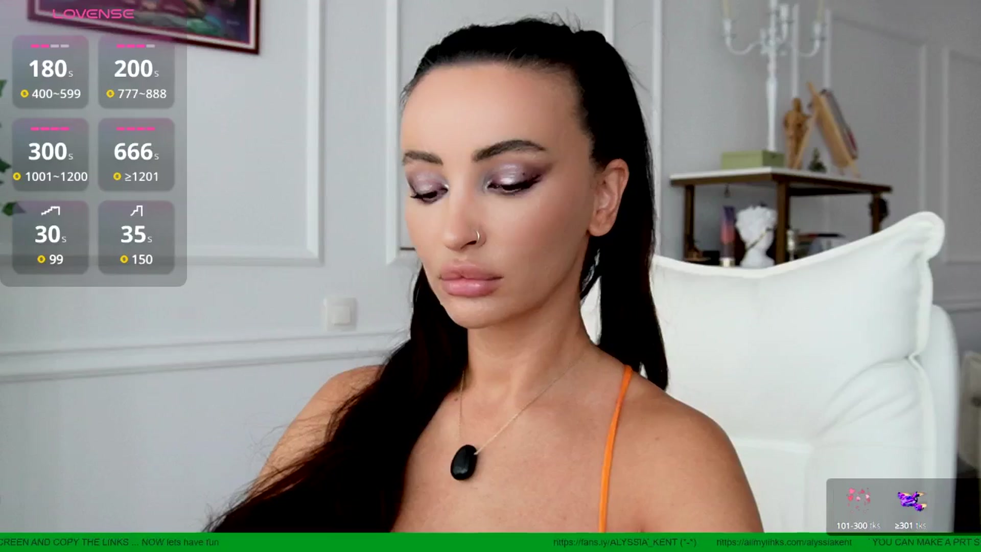 Gallery image thumbnail from AlyssiaKENT1's myfreecams stream on, 07/13/2025, 08:27 image 7 of 20