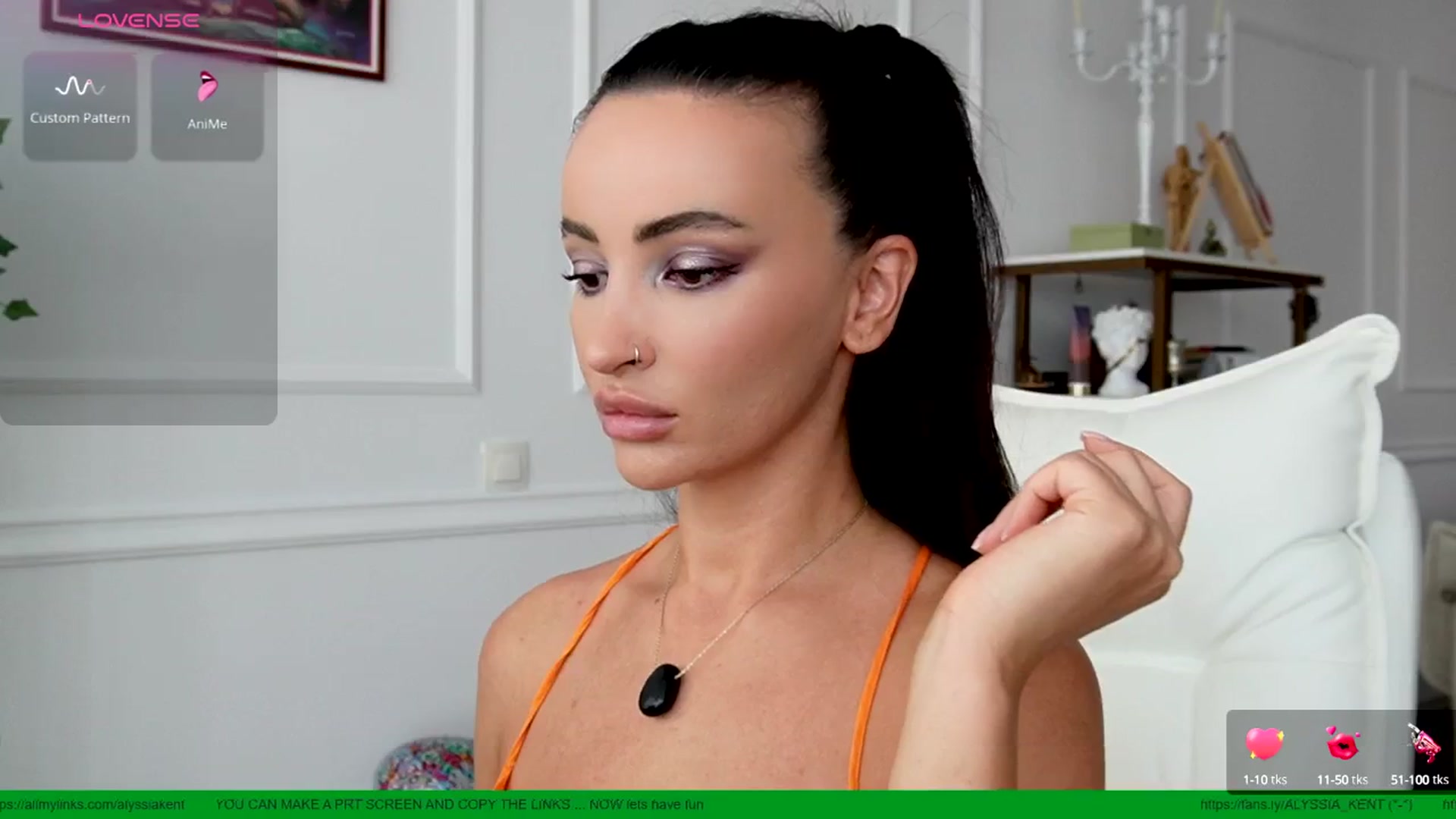 Gallery image thumbnail from AlyssiaKENT1's myfreecams stream on, 07/13/2025, 08:27 image 10 of 20