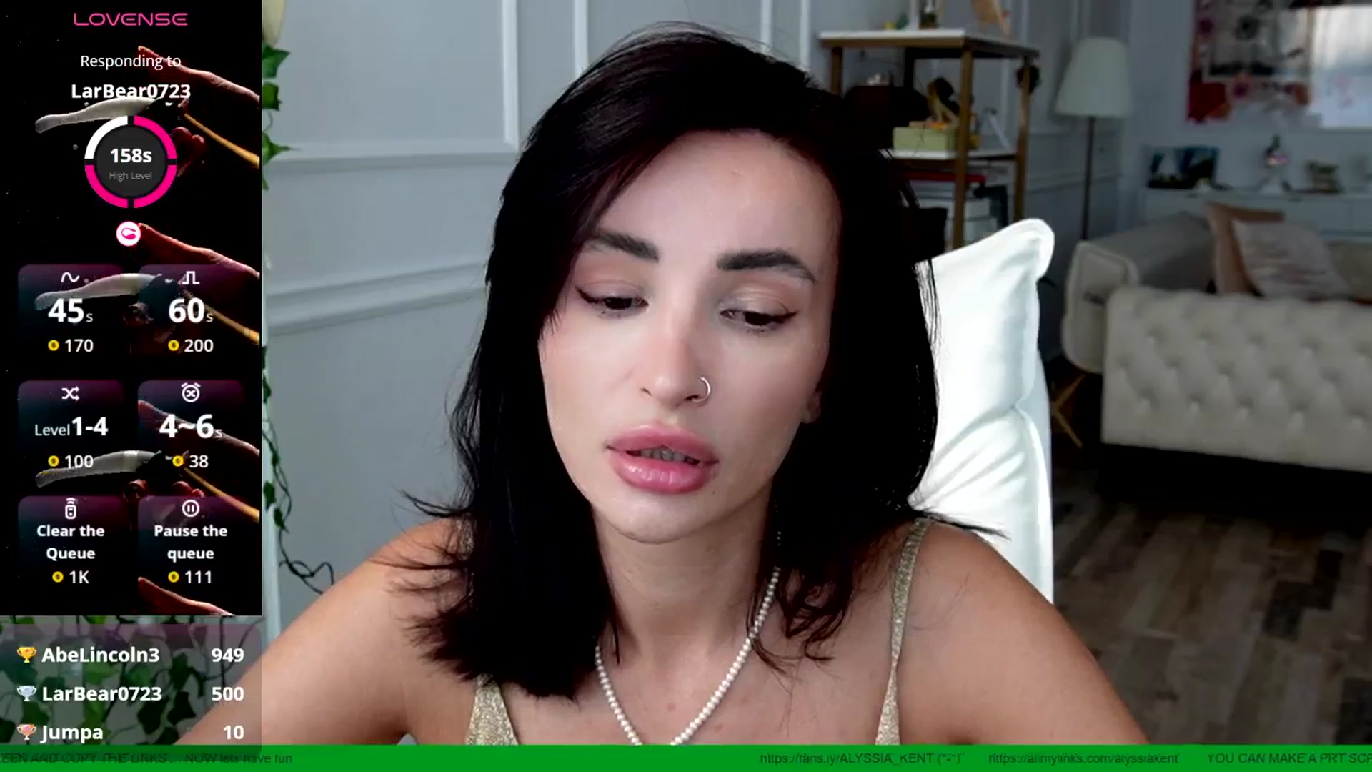 Gallery image thumbnail from AlyssiaKENT1's myfreecams stream on, 08/11/2025, 16:45 image 9 of 20