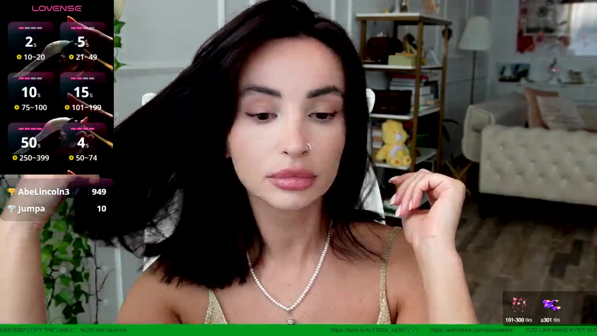 Gallery image thumbnail from AlyssiaKENT1's myfreecams stream on, 08/11/2025, 16:45 image 8 of 20
