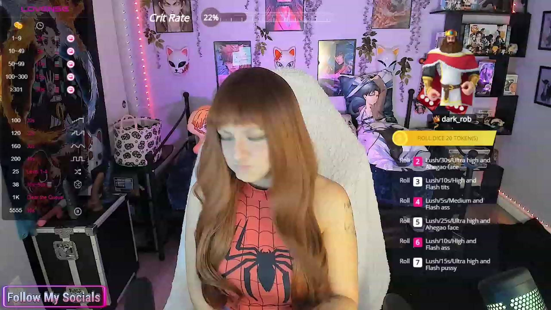 Gallery image thumbnail from Alyx_Singer's myfreecams stream on, 10/03/2023, 17:29 image 16 of 20