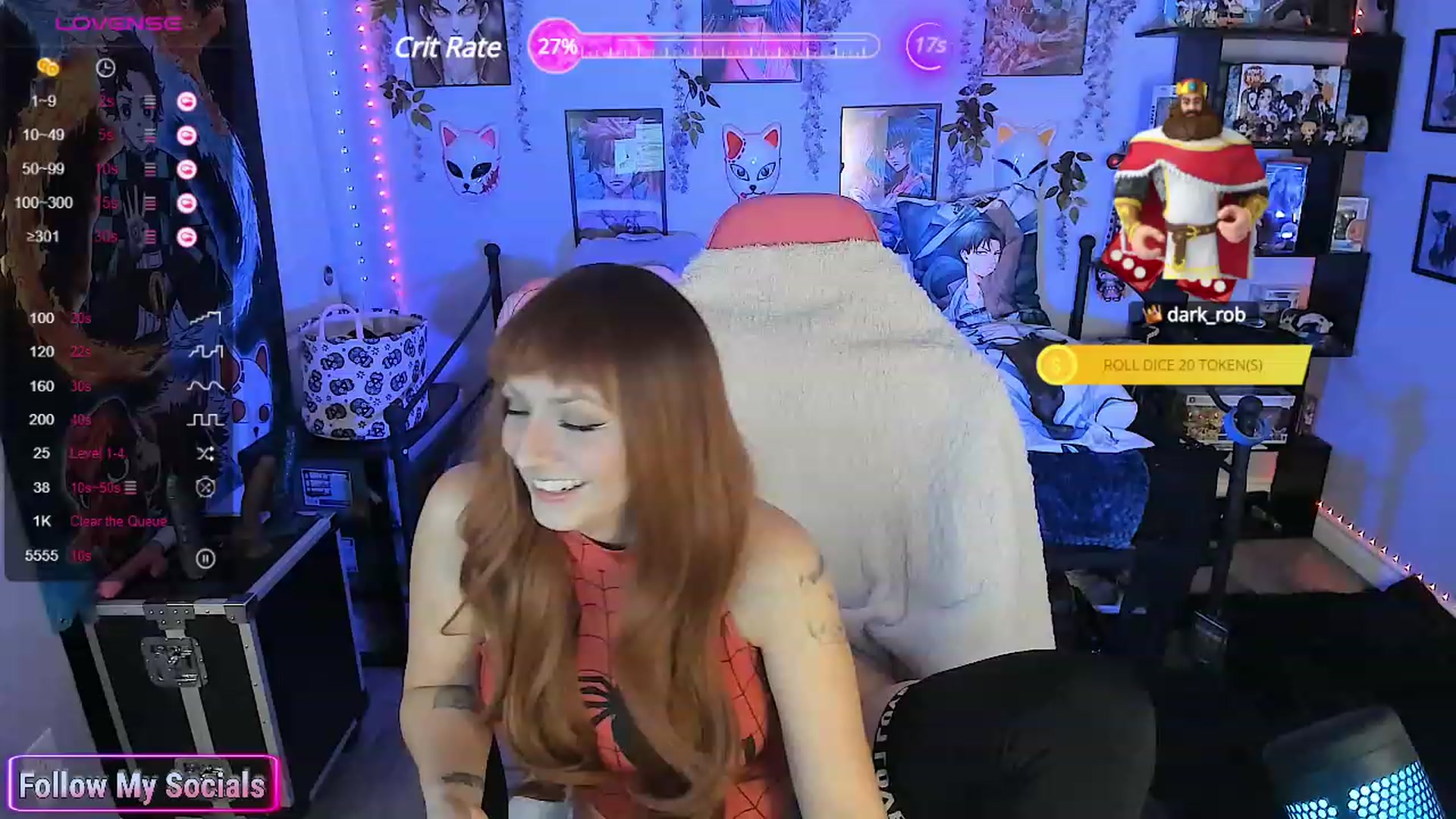Gallery image thumbnail from Alyx_Singer's myfreecams stream on, 10/03/2023, 19:16 image 2 of 20