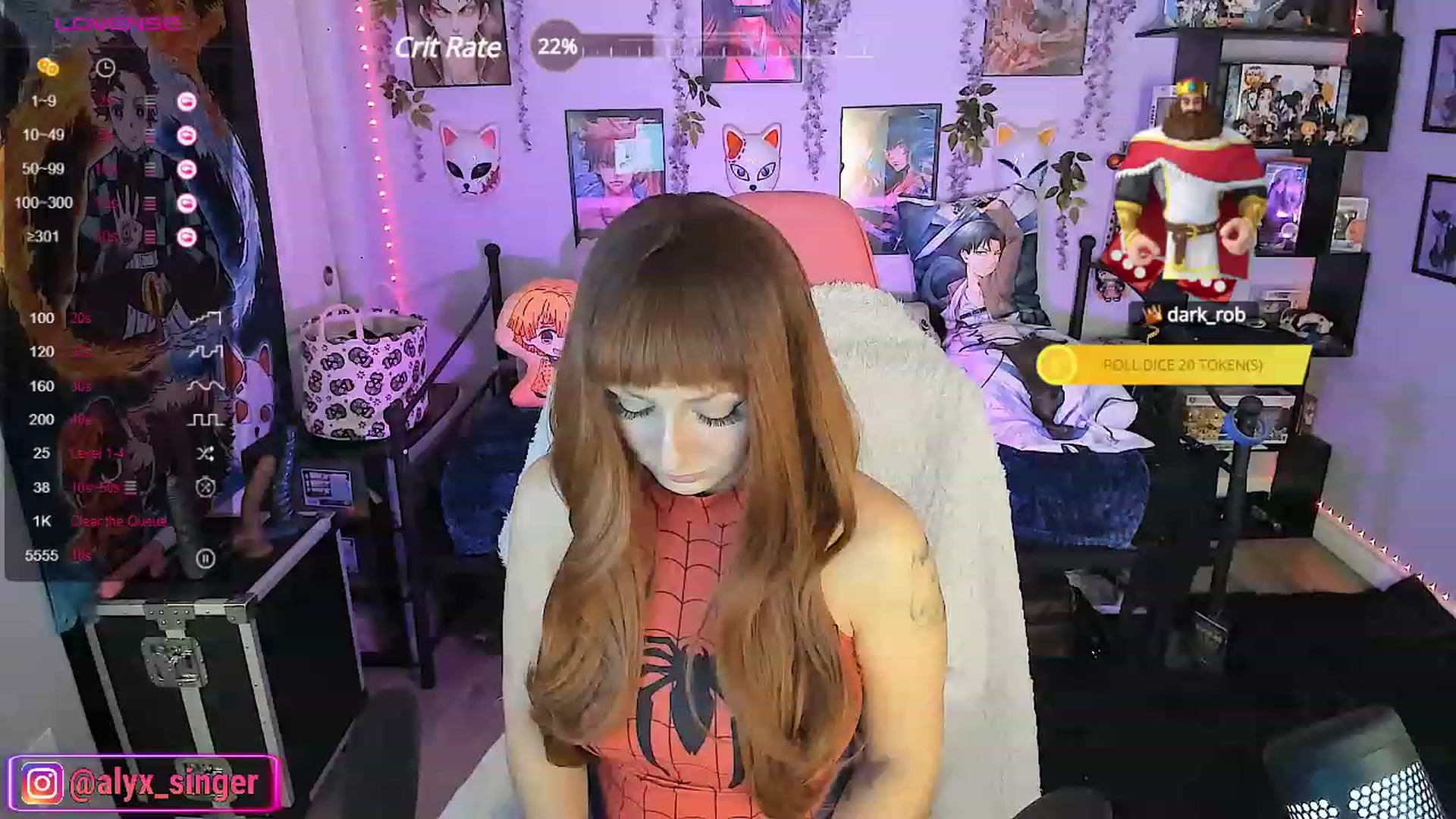 Gallery image thumbnail from Alyx_Singer's myfreecams stream on, 10/03/2023, 19:16 image 7 of 20