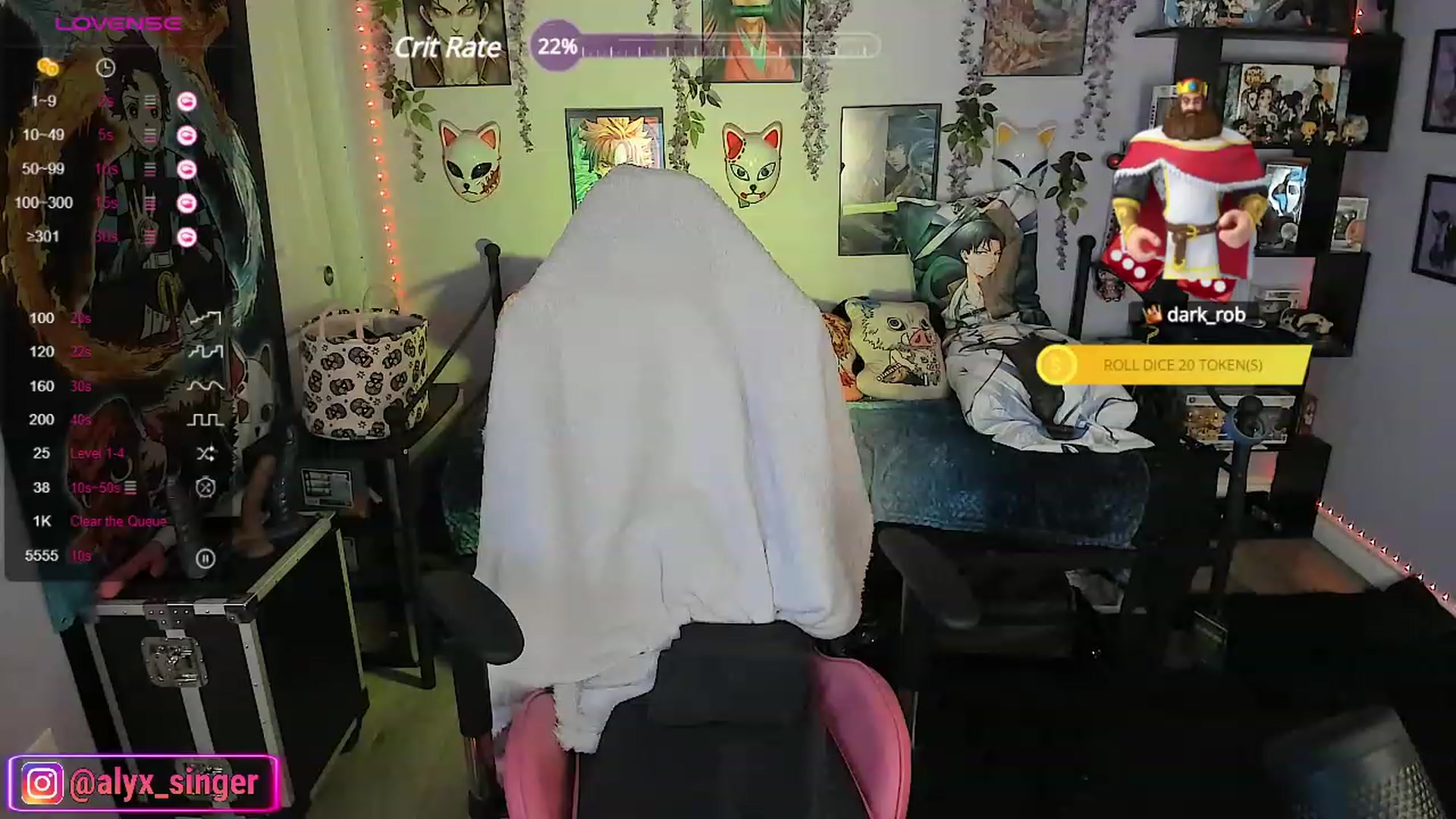 Gallery image thumbnail from Alyx_Singer's myfreecams stream on, 10/03/2023, 19:16 image 10 of 20