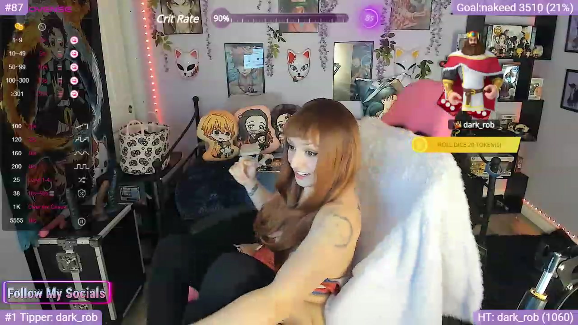 Gallery image thumbnail from Alyx_Singer's myfreecams stream on, 10/03/2023, 21:49 image 12 of 20