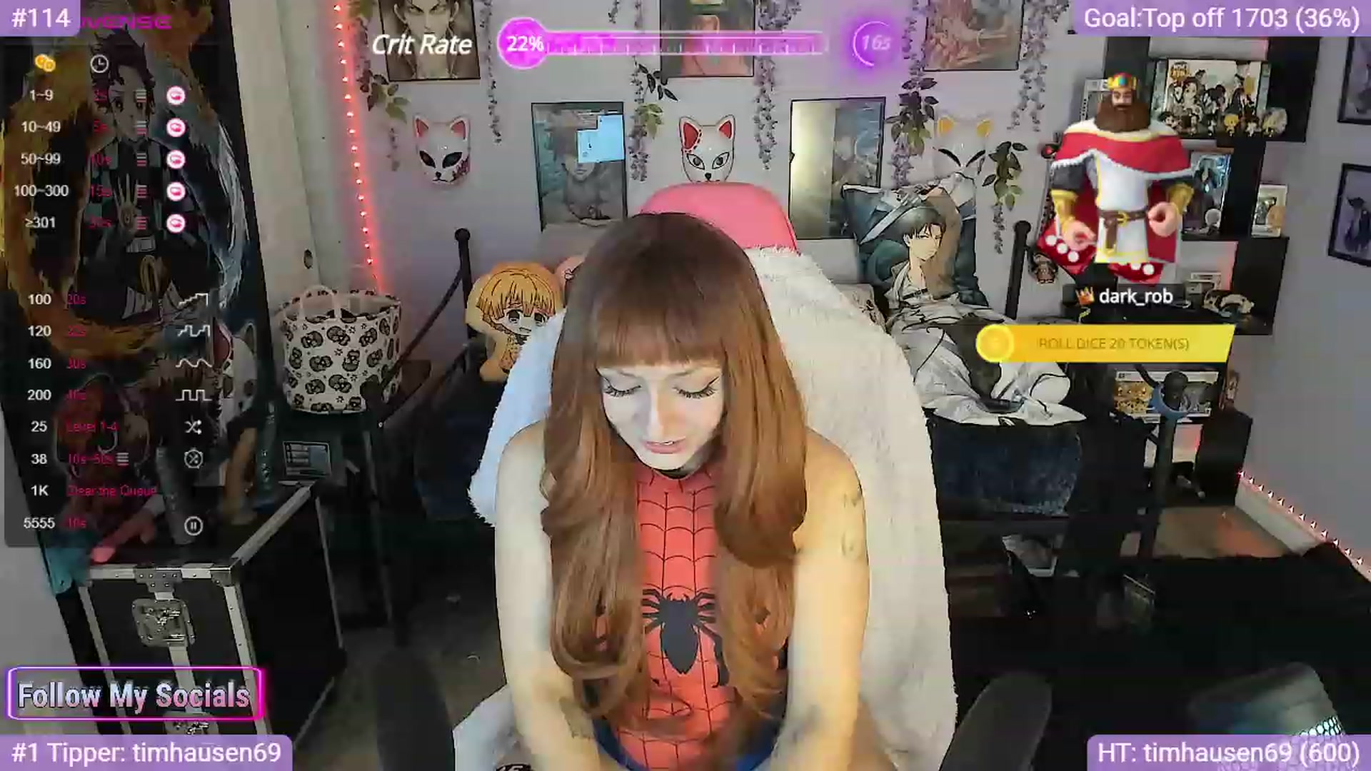 Gallery image thumbnail from Alyx_Singer's myfreecams stream on, 10/03/2023, 21:49 image 5 of 20
