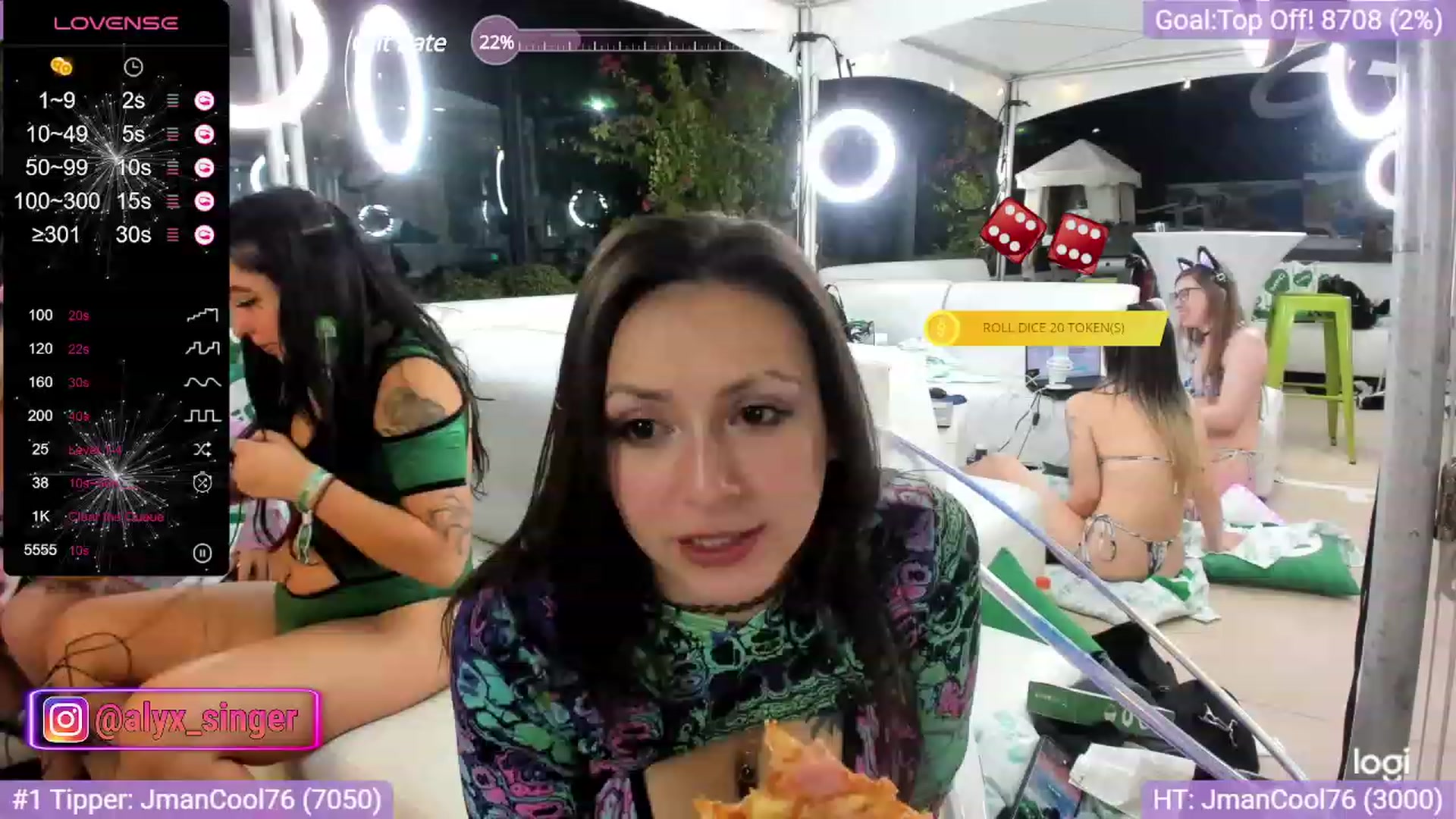 Gallery image thumbnail from Alyx_Singer's myfreecams stream on, 10/10/2023, 05:09 image 17 of 20