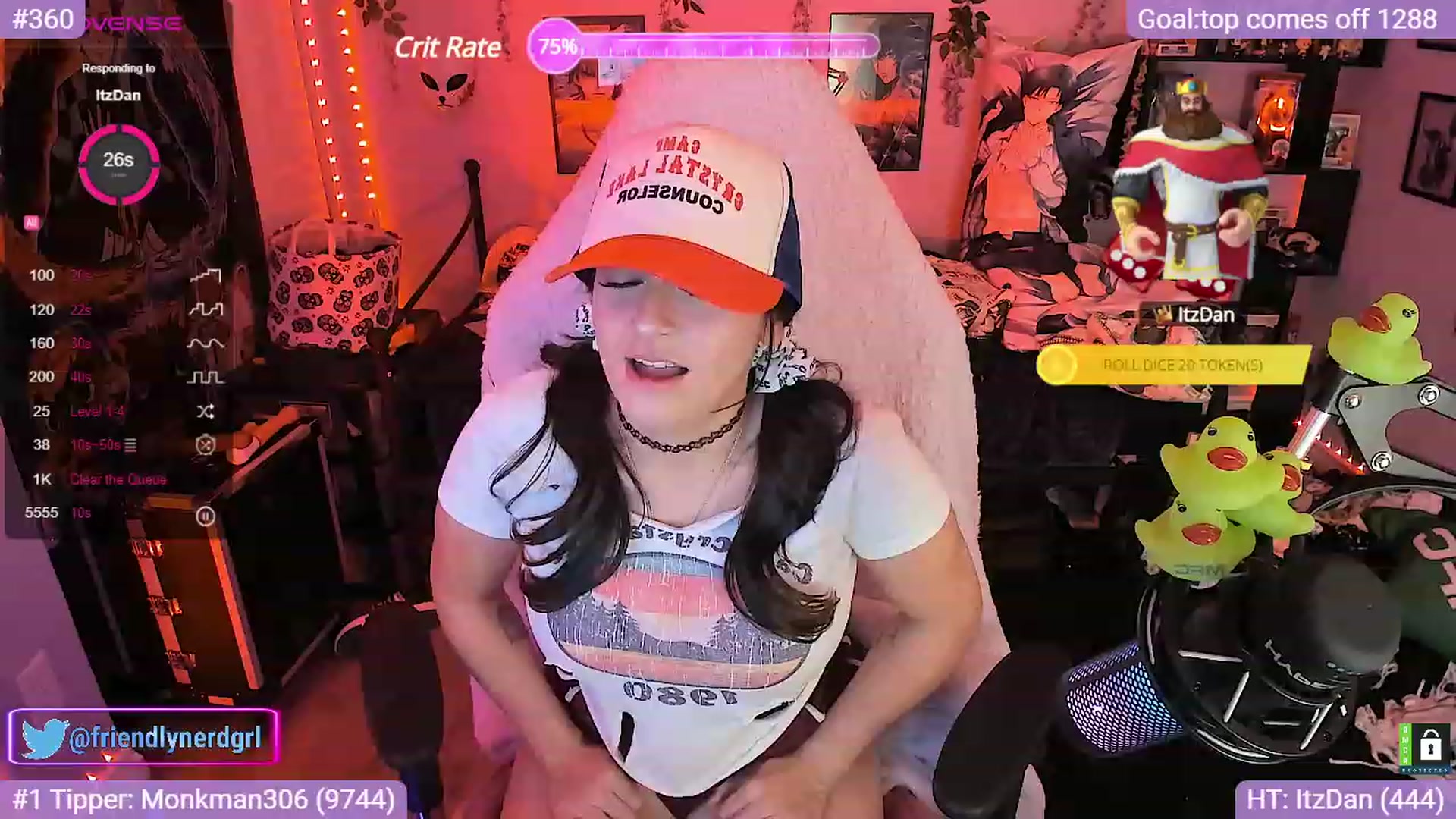 Gallery image thumbnail from Alyx_Singer's myfreecams stream on, 10/13/2023, 17:30 image 15 of 20