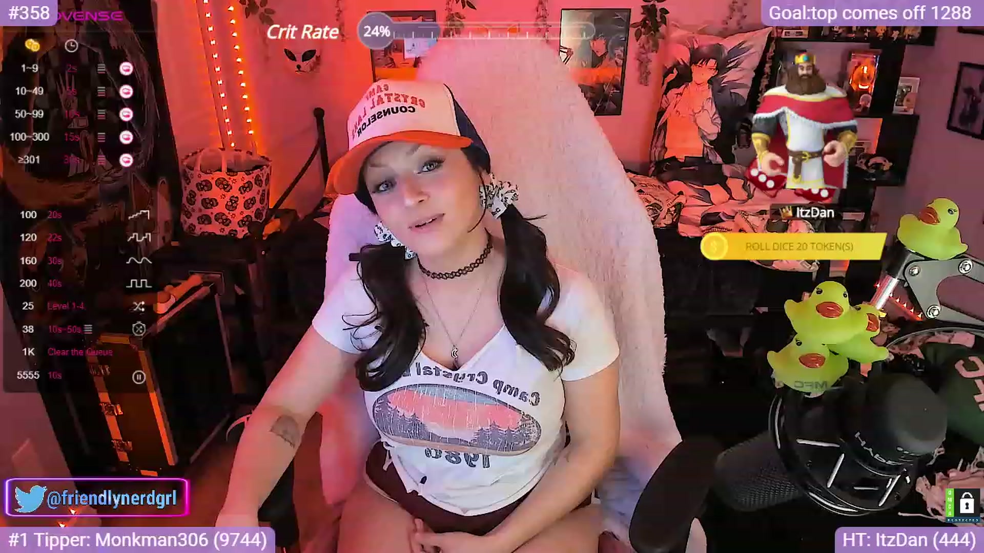 Gallery image thumbnail from Alyx_Singer's myfreecams stream on, 10/13/2023, 17:30 image 18 of 20