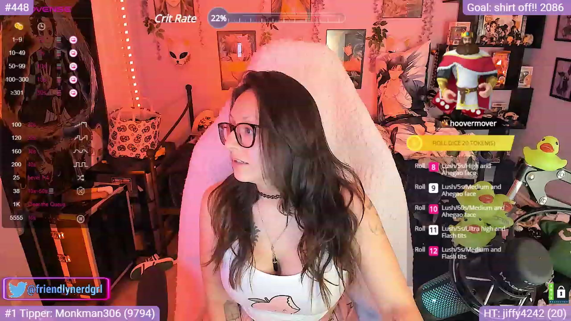 Gallery image thumbnail from Alyx_Singer's myfreecams stream on, 10/16/2023, 19:15 image 10 of 20