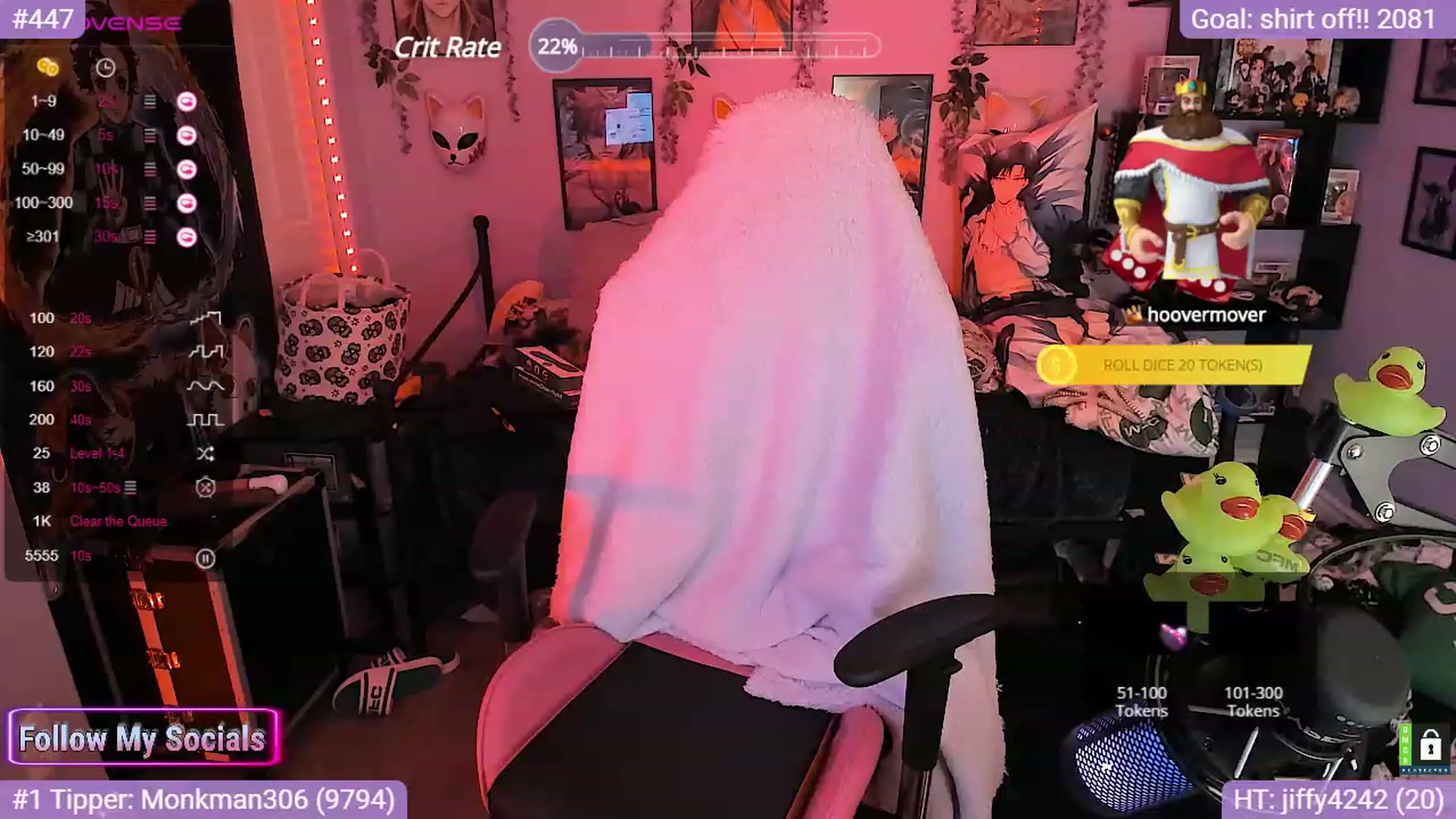 Gallery image thumbnail from Alyx_Singer's myfreecams stream on, 10/16/2023, 19:15 image 16 of 20