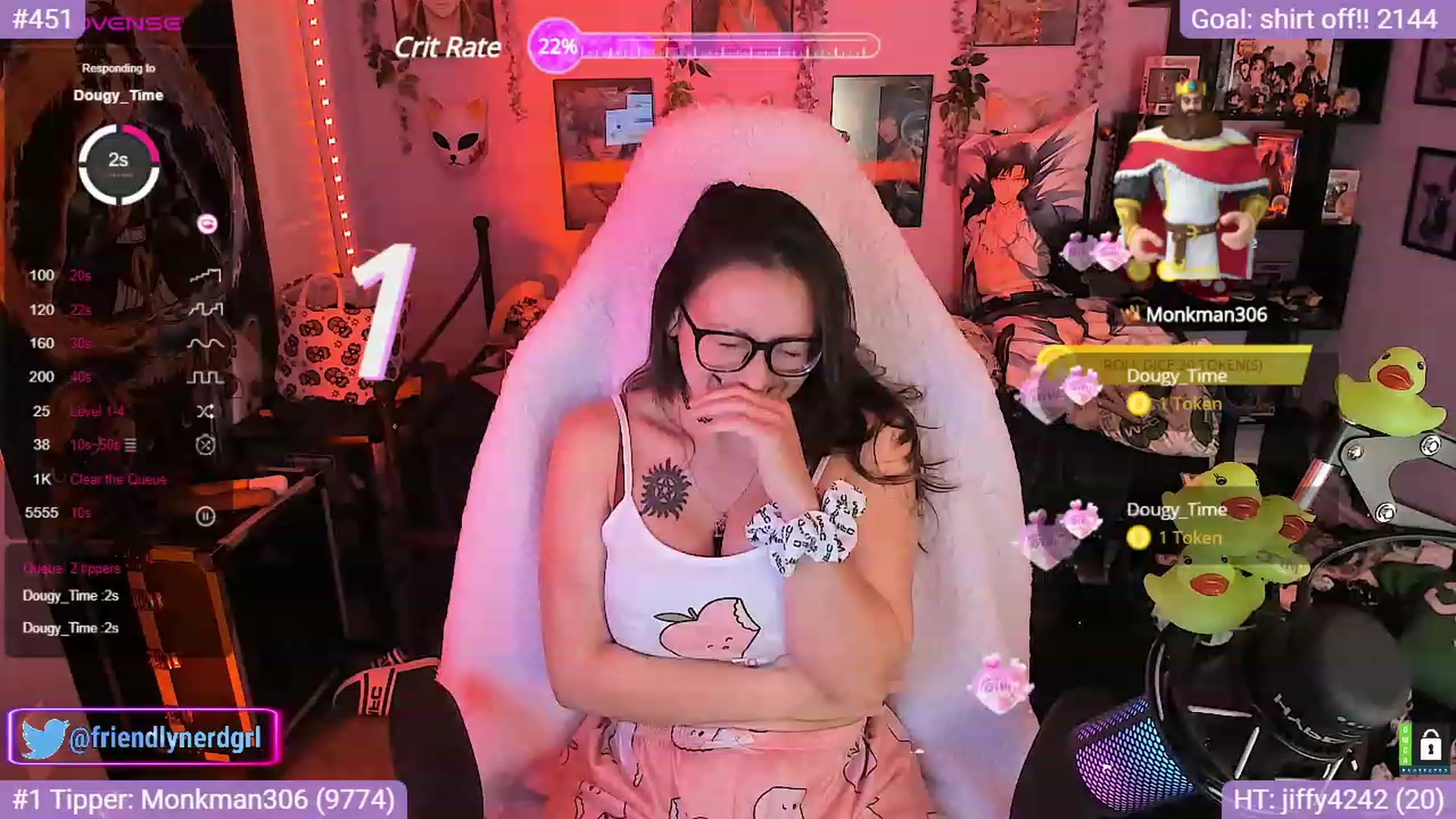 Gallery image thumbnail from Alyx_Singer's myfreecams stream on, 10/16/2023, 19:15 image 4 of 20