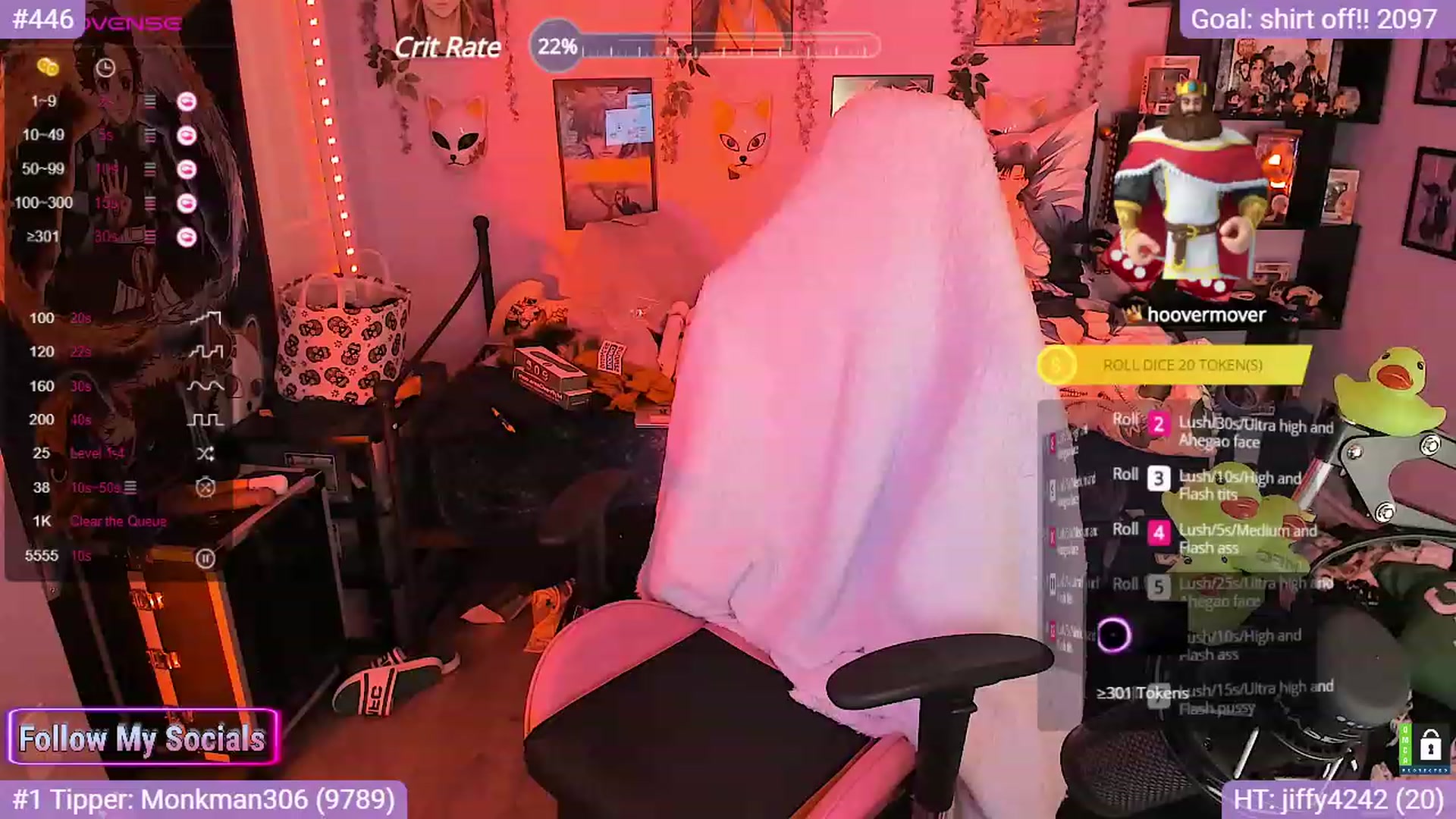 Gallery image thumbnail from Alyx_Singer's myfreecams stream on, 10/16/2023, 19:15 image 9 of 20