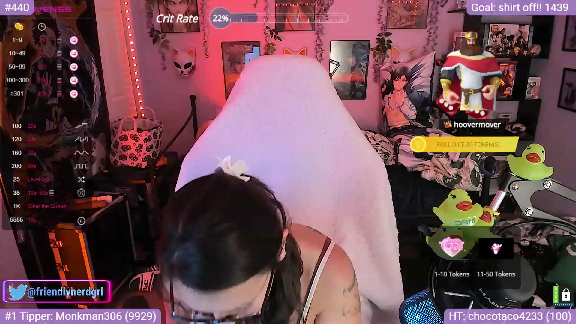 Gallery image thumbnail from Alyx_Singer's myfreecams stream on, 10/16/2023, 22:43 image 14 of 20