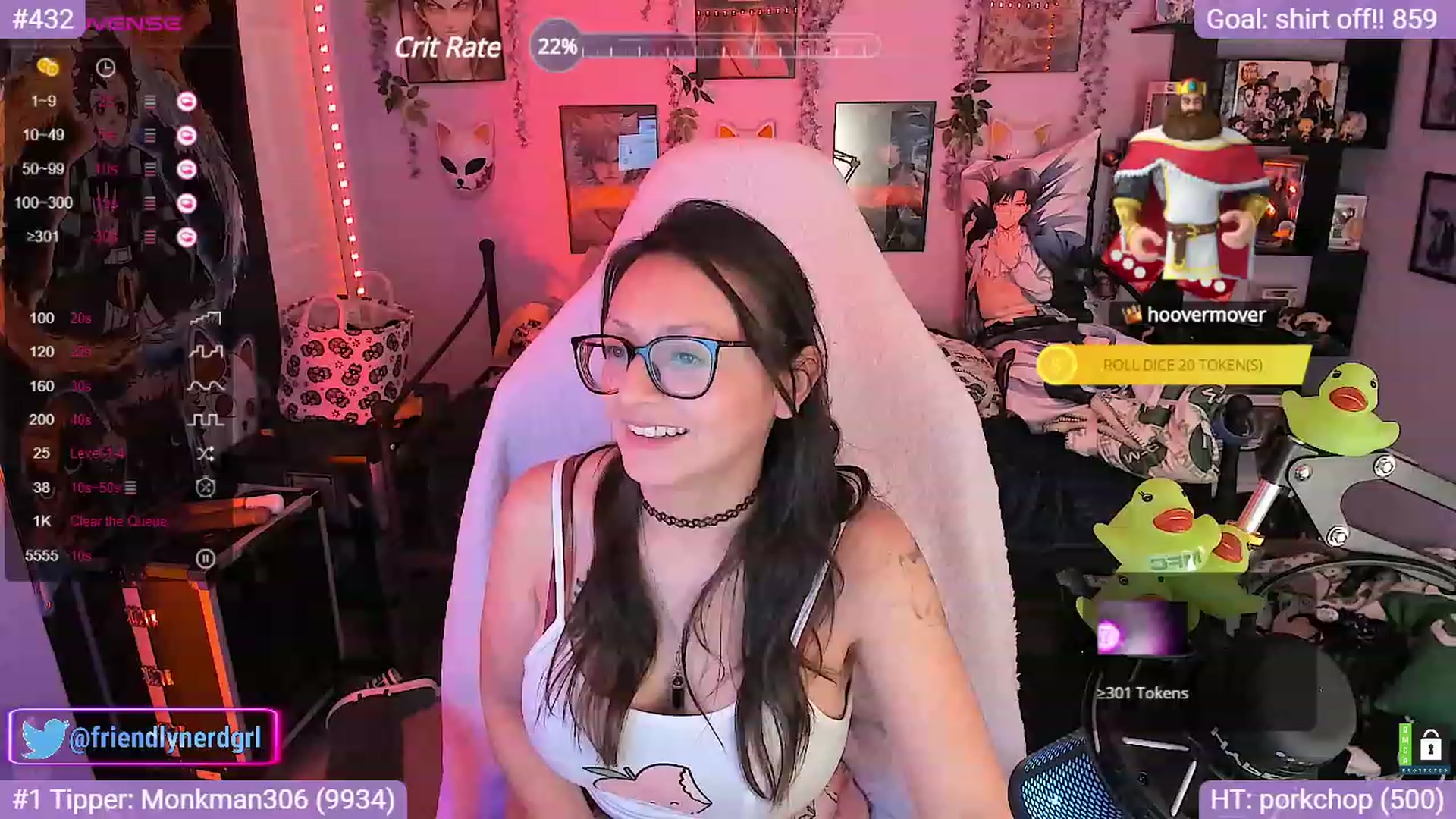 Gallery image thumbnail from Alyx_Singer's myfreecams stream on, 10/16/2023, 22:43 image 17 of 20