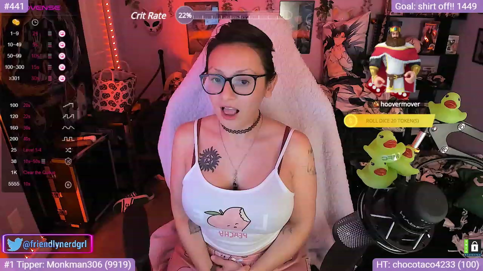 Gallery image thumbnail from Alyx_Singer's myfreecams stream on, 10/16/2023, 22:43 image 8 of 20